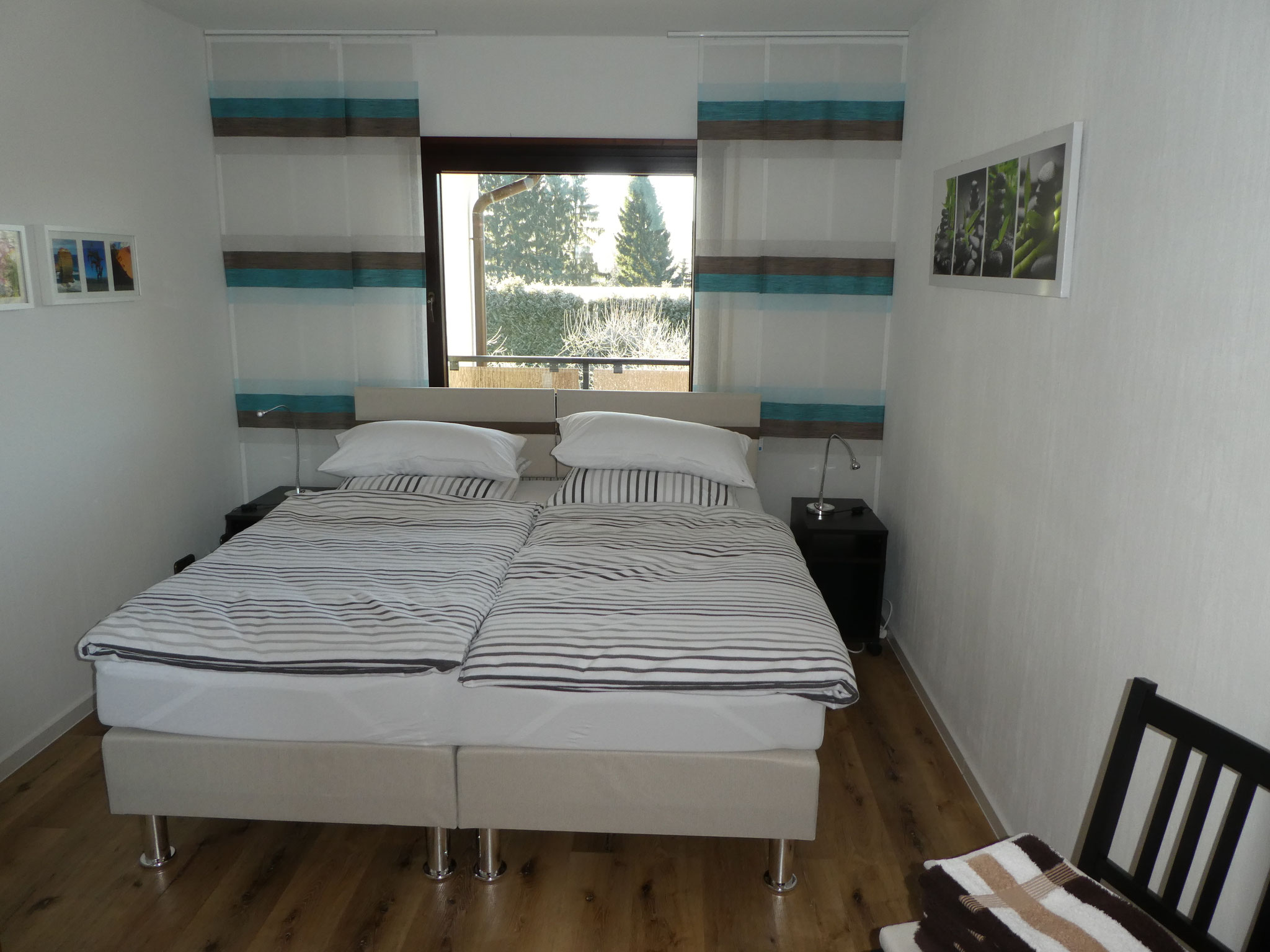 Schlafzimmer 2 mit Doppelbett