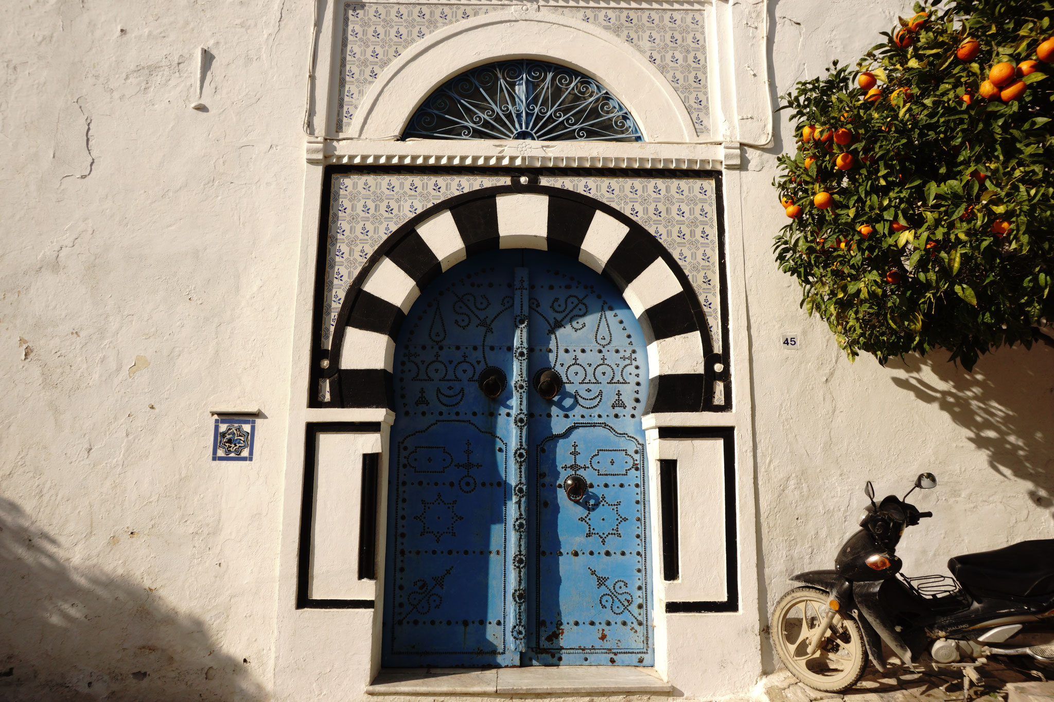 Tunesien - Sidi Bou Saïd, die blauen Türen