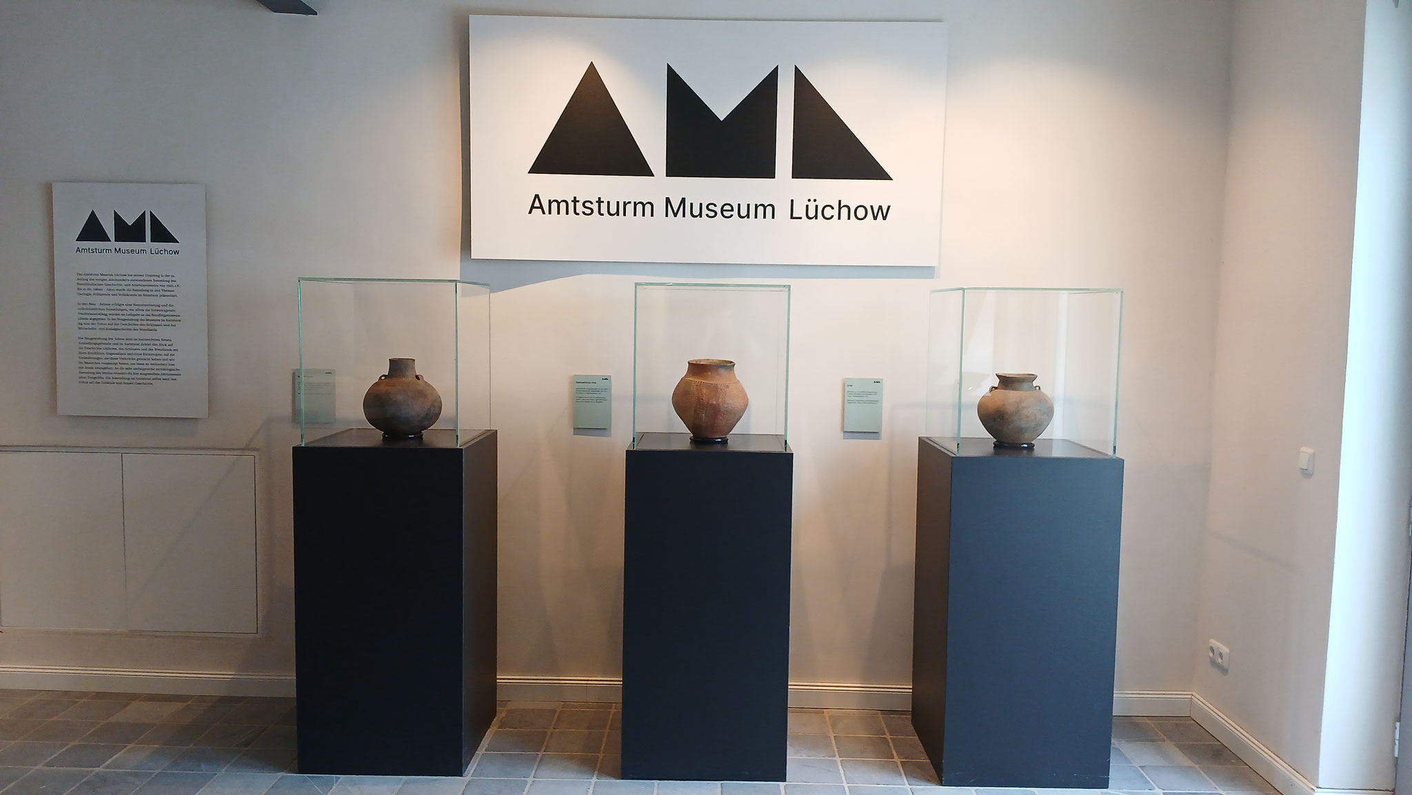 Amtsturm Museum Lüchow: Detail im neuen Ausstellungsgebäude
