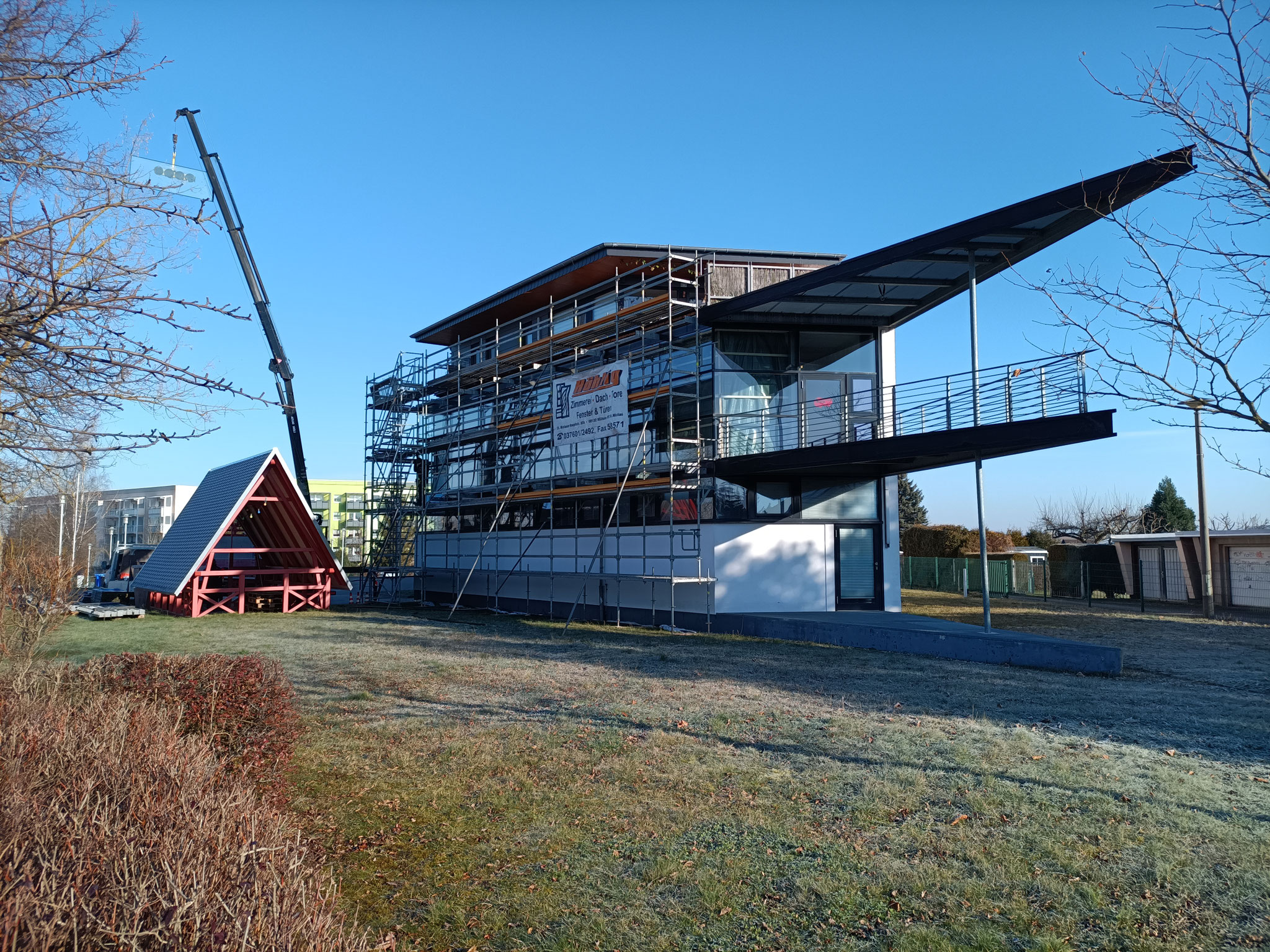 Sanierung der Fassade der FFW Auerbach