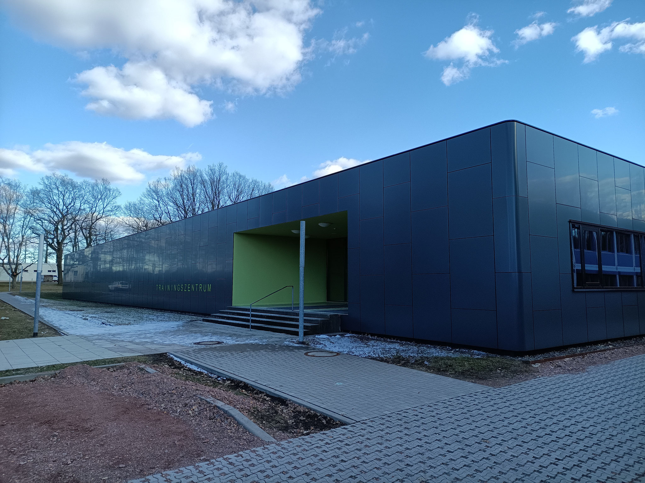 2025, Alucobondfassade, Bereitschaftspolizei Chemnitz 1050 m² 