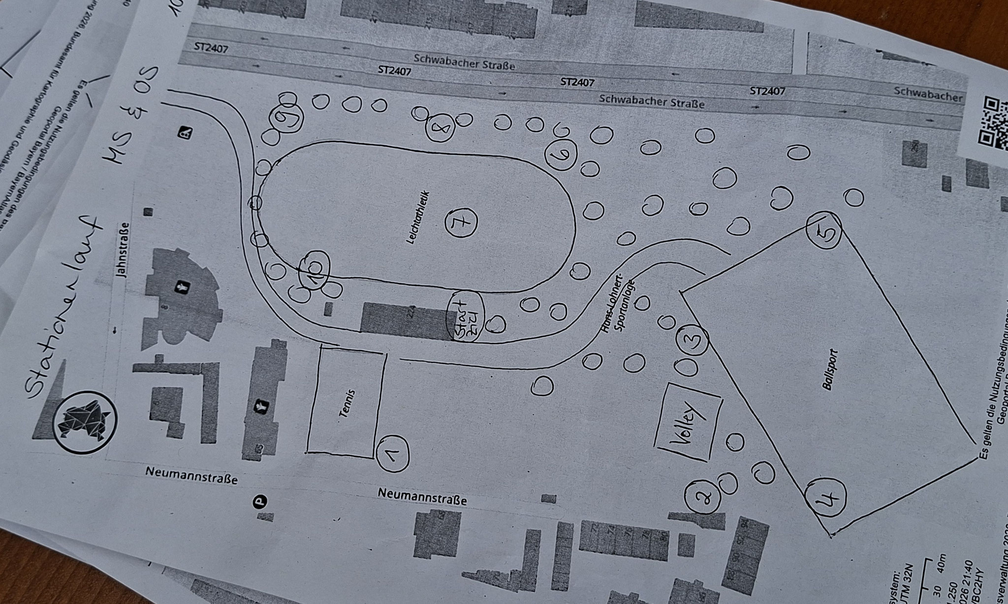 Der Stationenplan