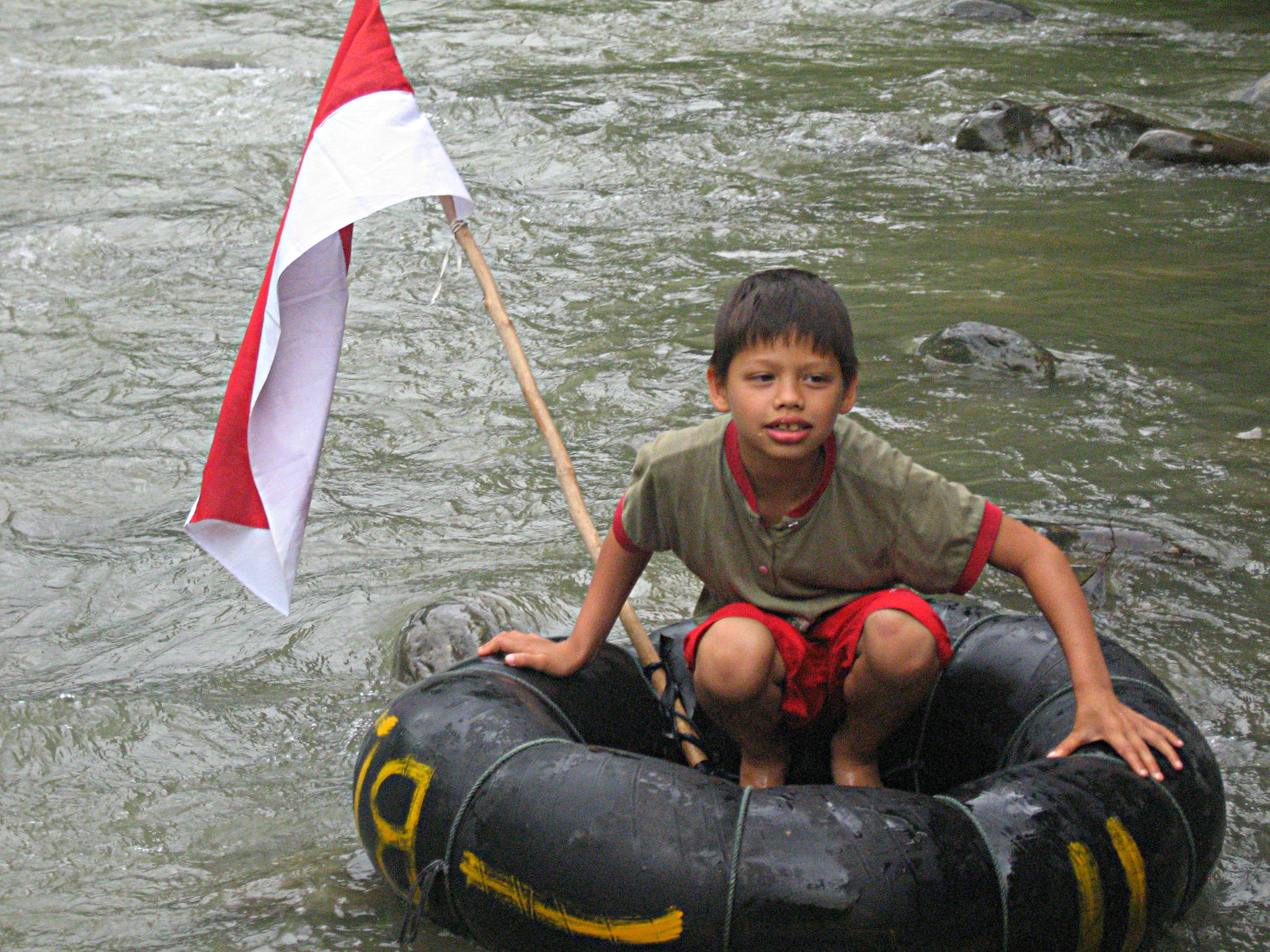 tubing in Bukit Lawang