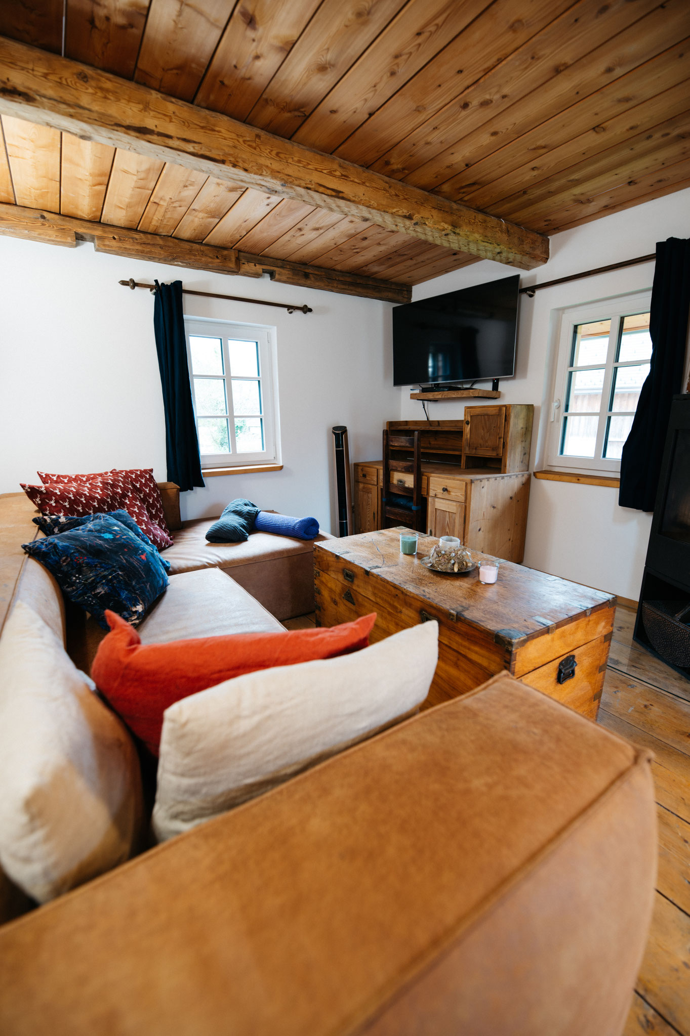 Wohnzimmer im Tiny House