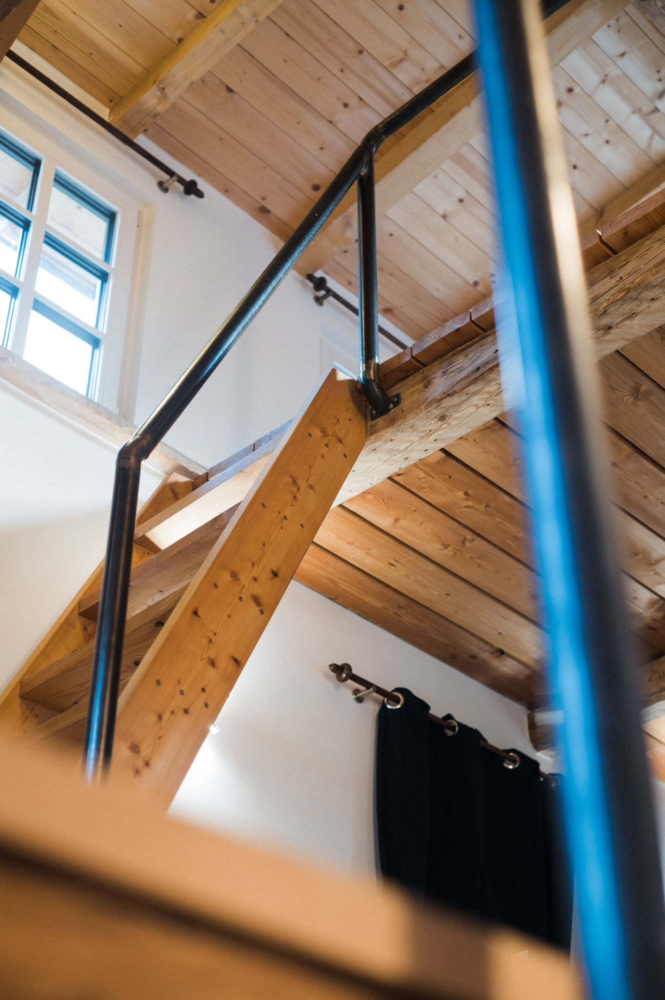 Stiegenaufgang ins Schlafzimmer Tiny House