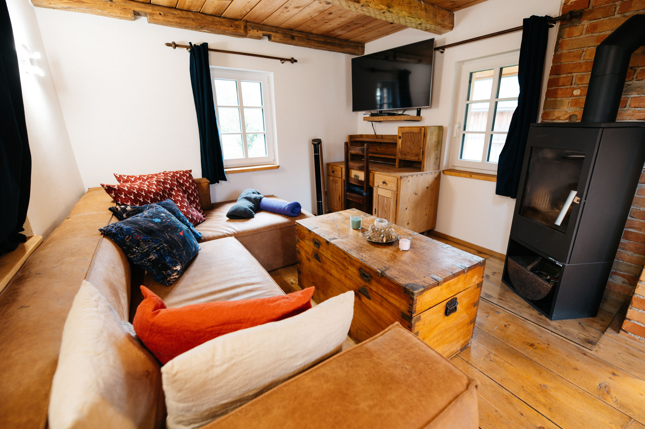 Wohnzimmer im Tiny House