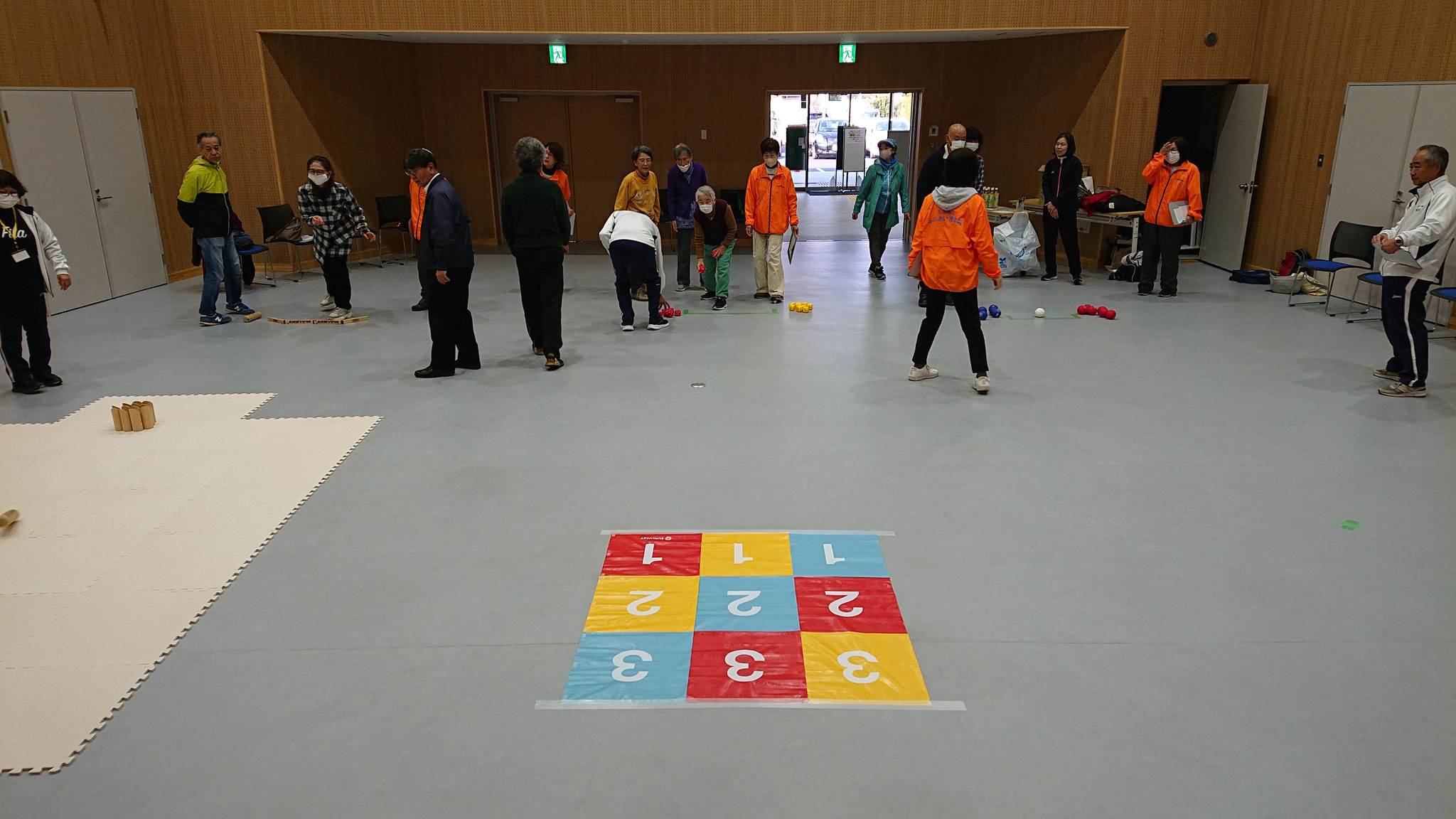 2024/12/3　三田地区ふれあい活動推進協議会　ニュースポーツを楽しもう！