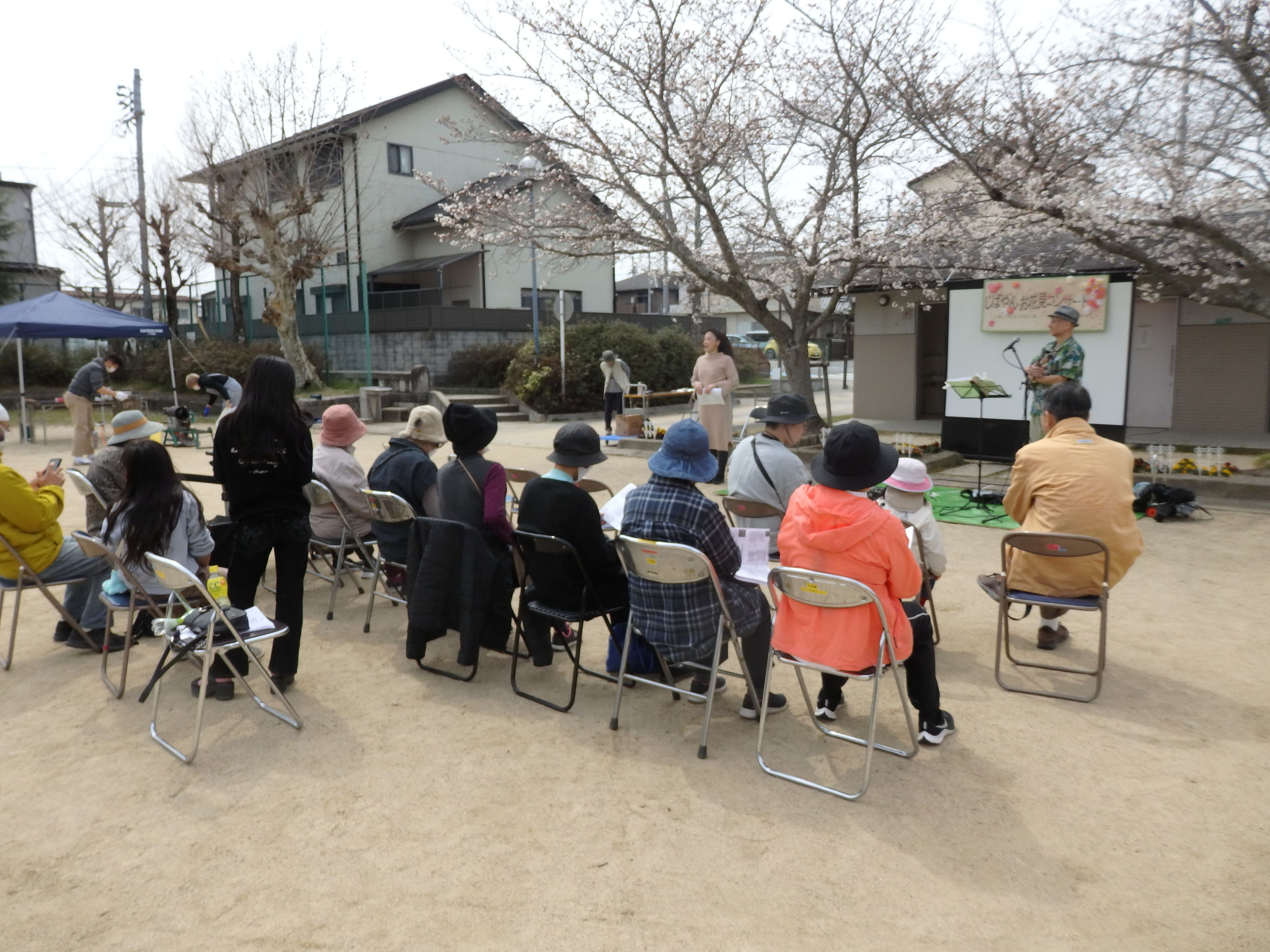 2025/4/5　じばやんお花見コンサート