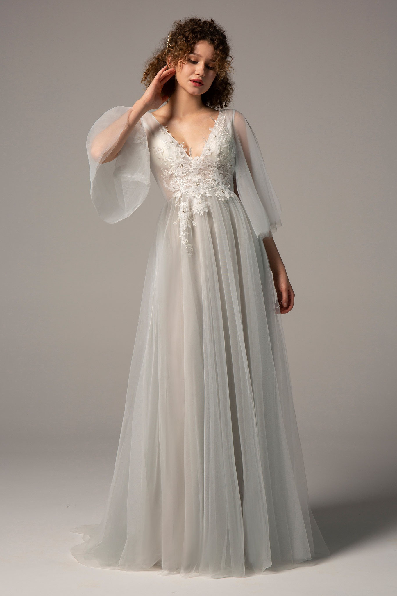 Elegant Enchantment Long Sleeve Fall Wedding Dresses for a Timeless