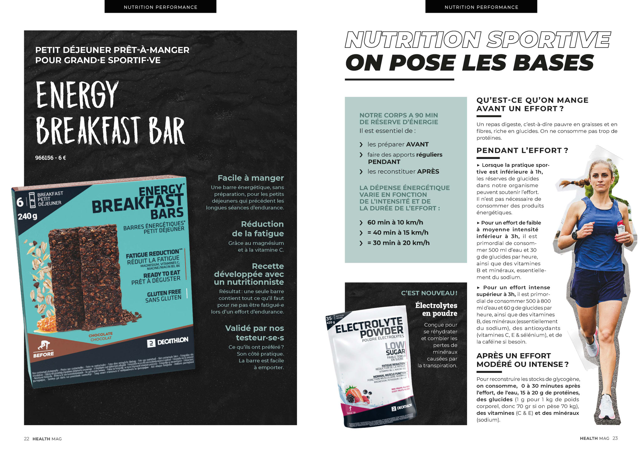 Health'Mag - Magazine interne Decathlon Nutrition & Soin 2022