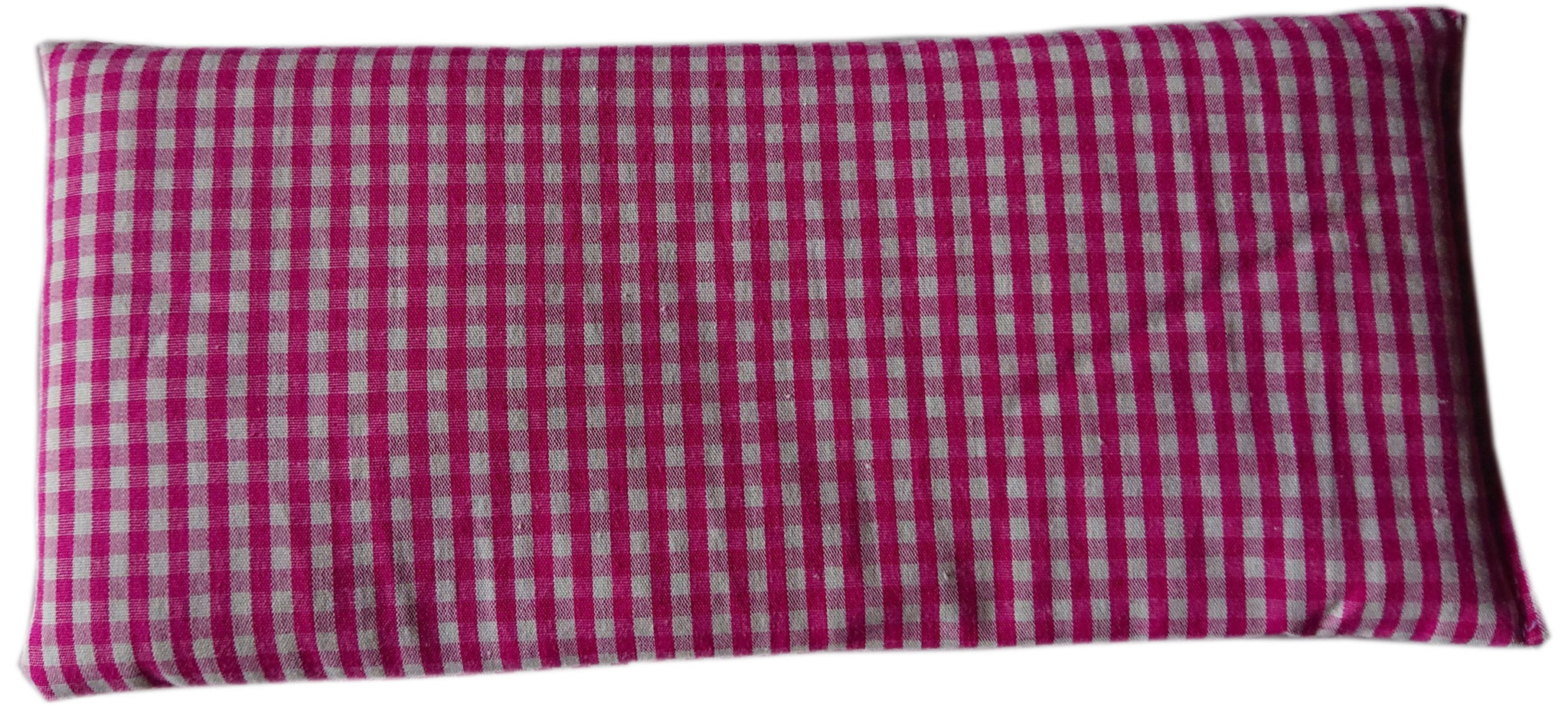 Vischy Karo Augenkissen Amaranth pink
