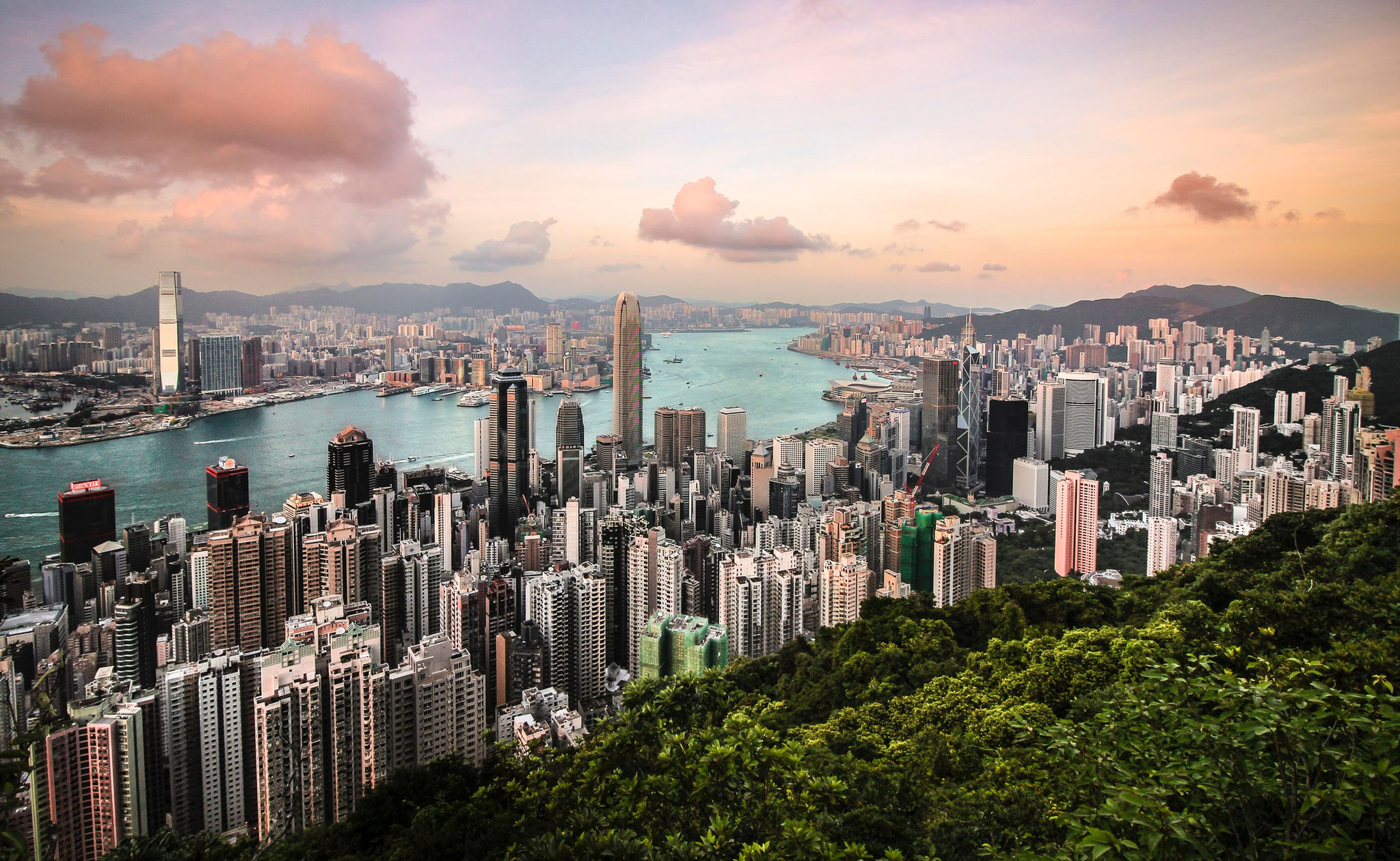 Hongkong am Tag