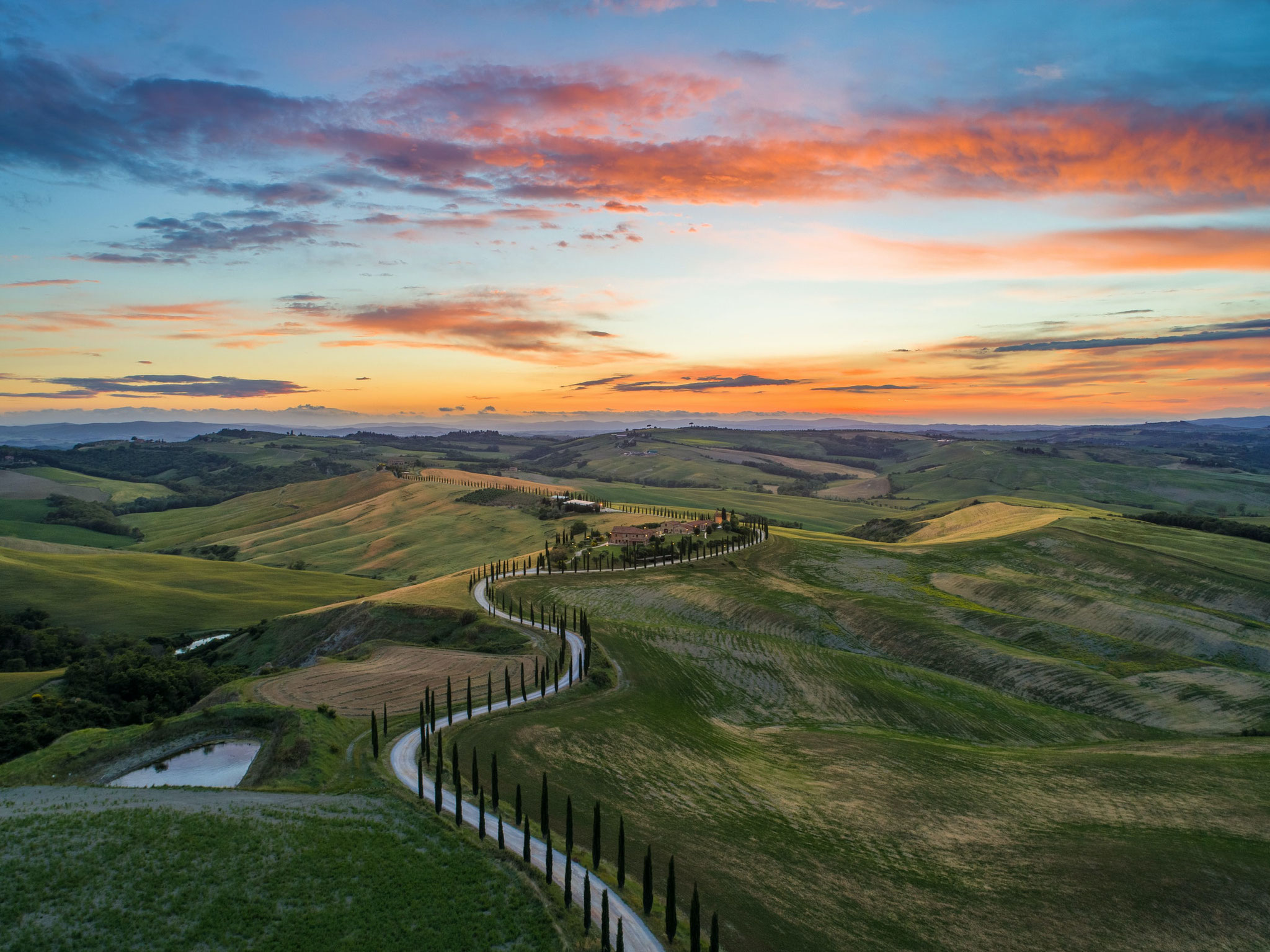 San Quirico d’Orcia in der Toskana