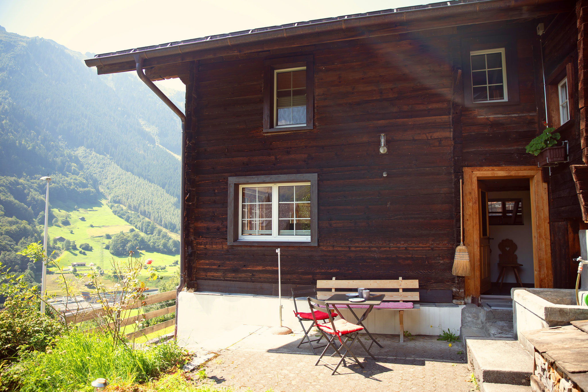Garten-Sitzplatz