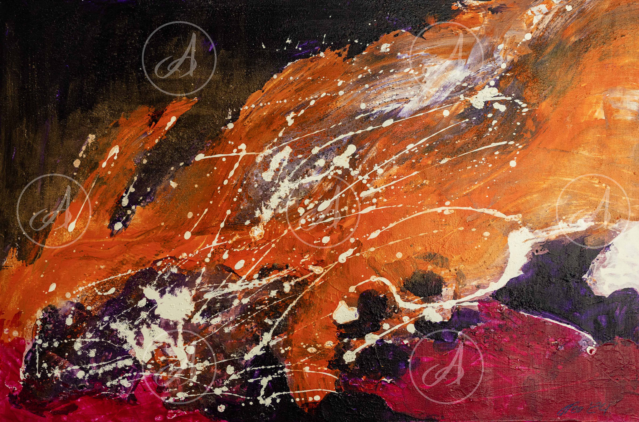 Bild Nr. 24 | Acryl auf Leinwand | 61 x 91 cm | 300€