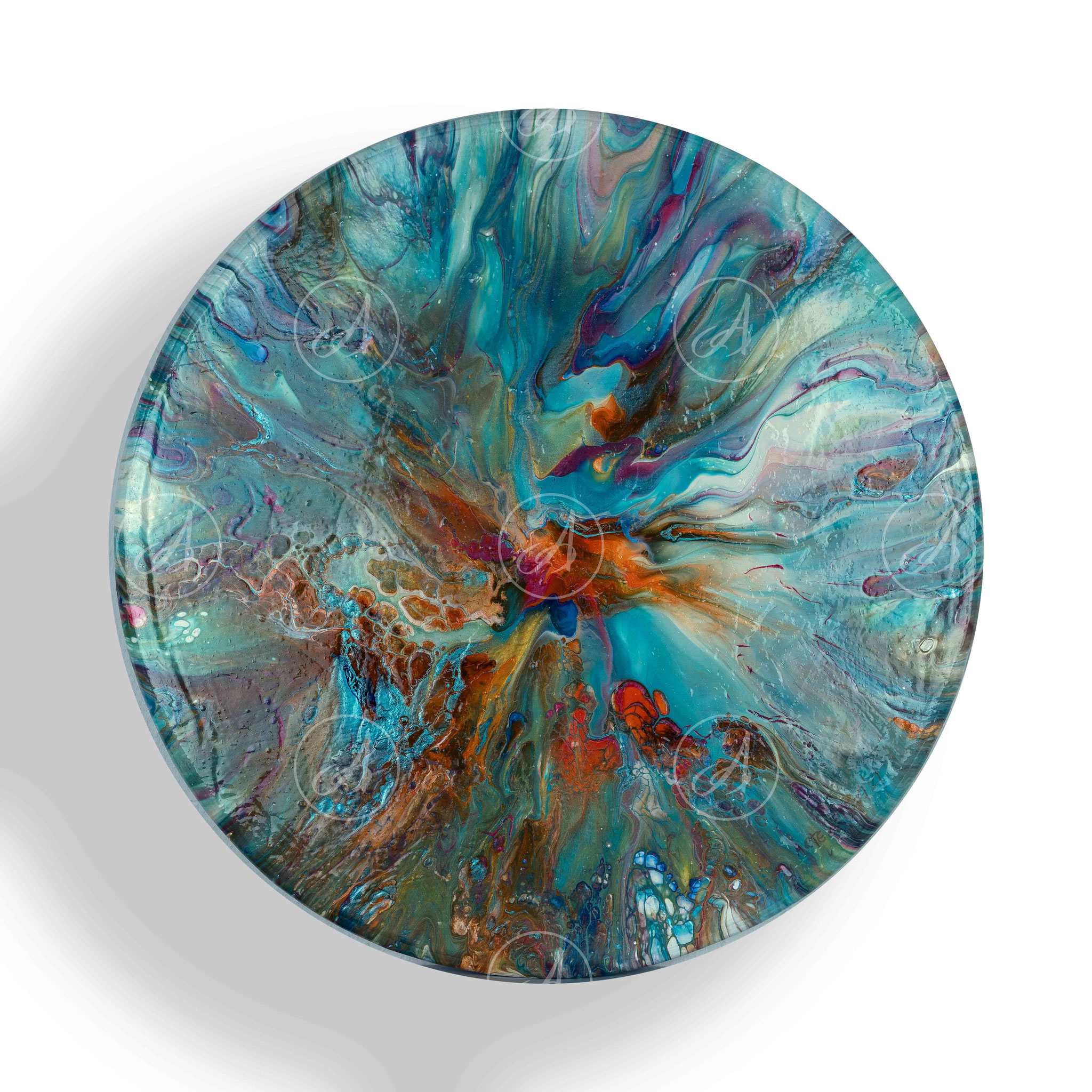 Bild Nr. 26 | Acryl auf Holz | 40 cm Durchmesser | 150€