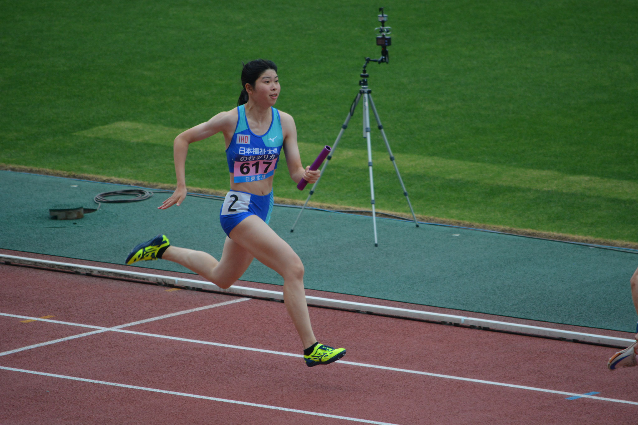 女子4×100mR(坂本茜)