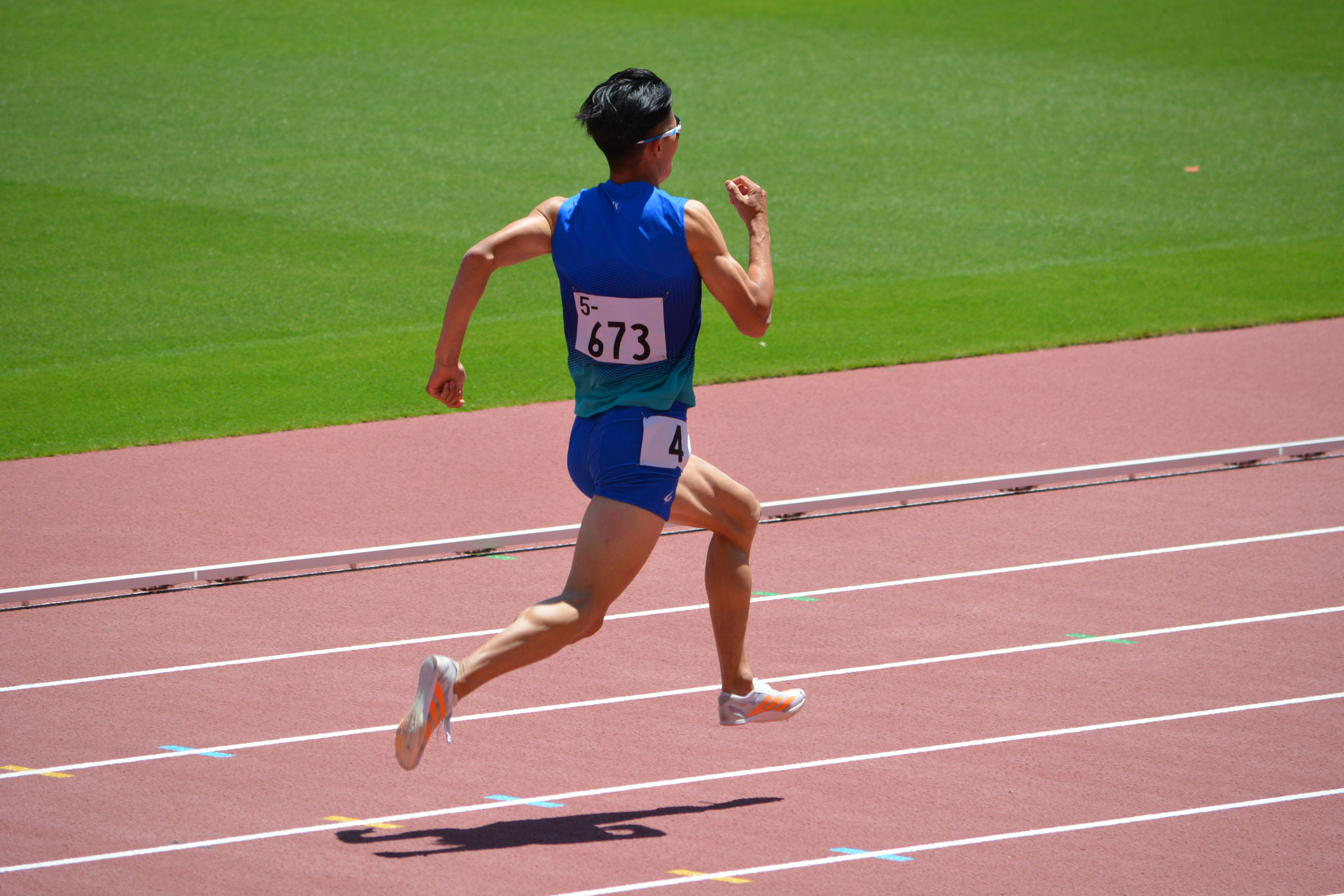永田夏月(400m)
