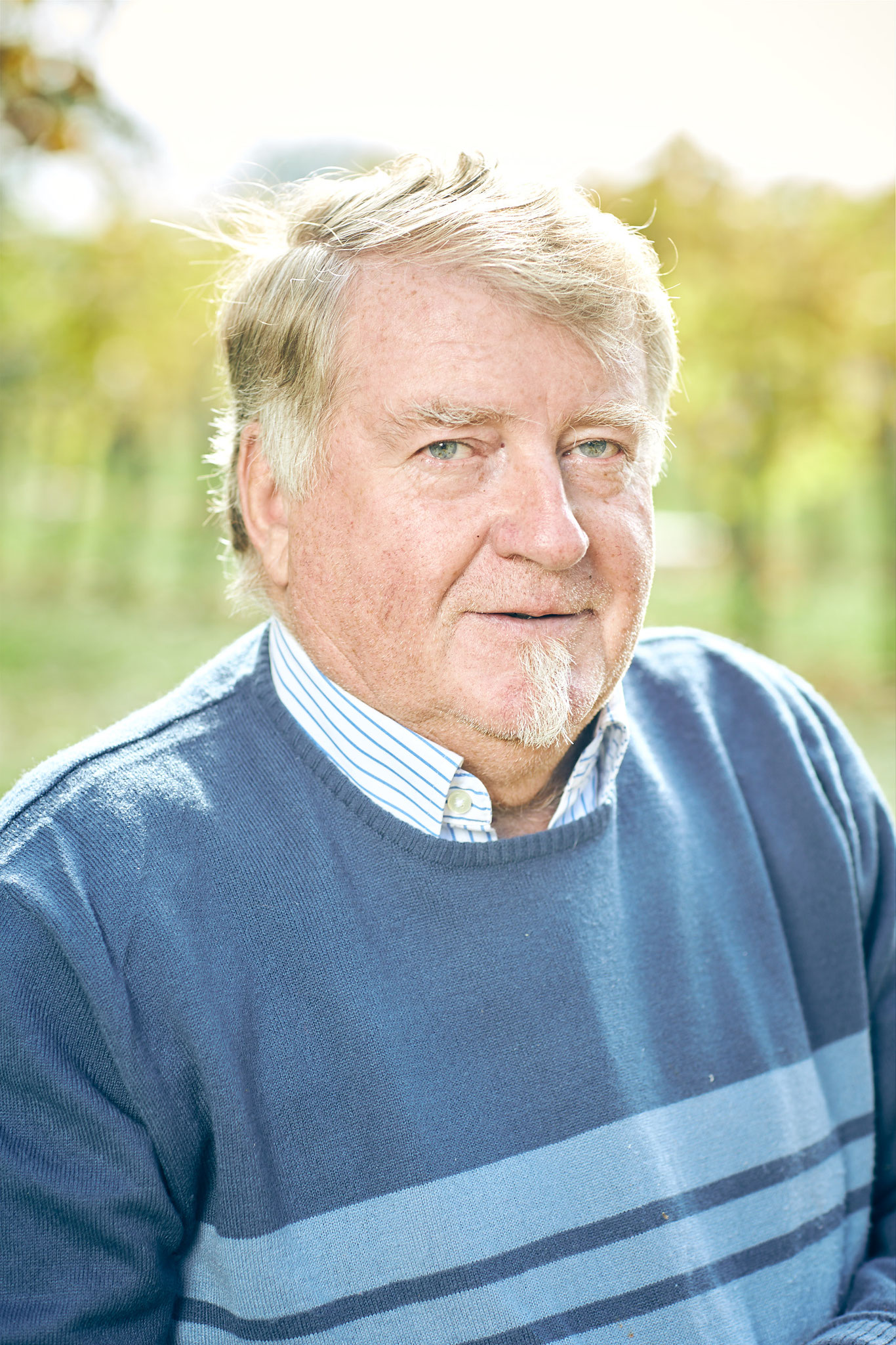 Luis Platzer - Seniorchef und Chefmaschinist am Hof, unterstützt mit seiner wertvollen Erfahrung