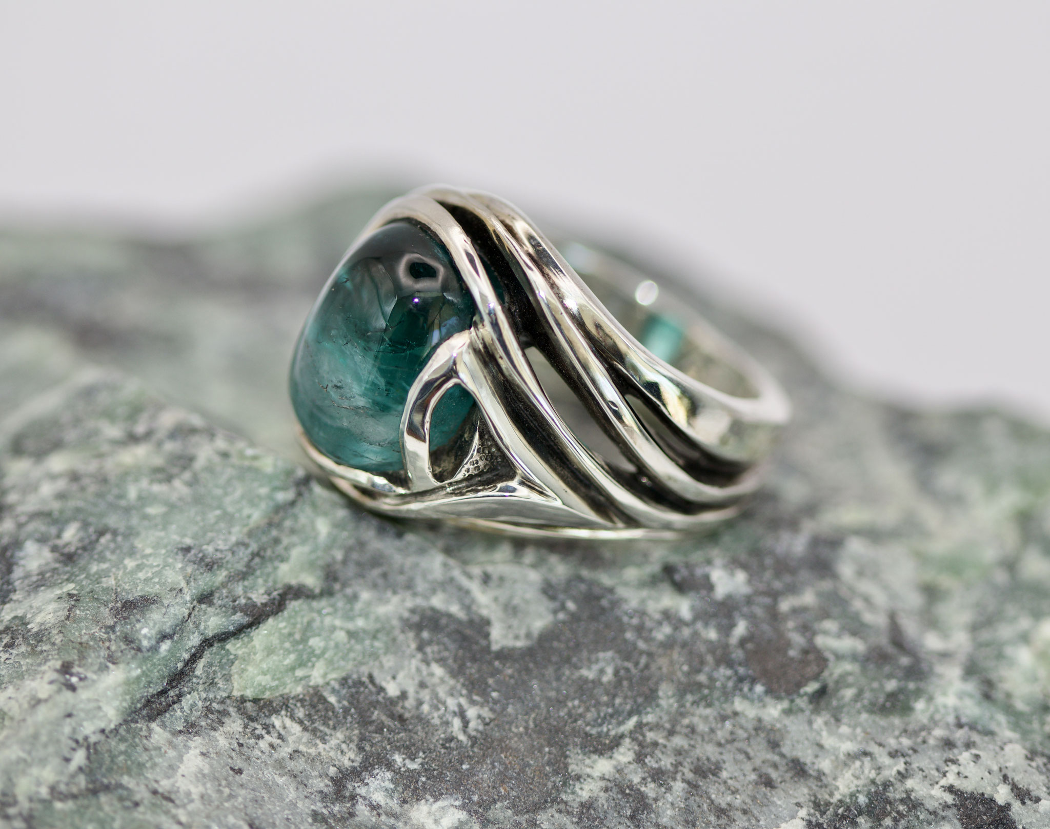 #ring #silver #tourmaline #uniquepiece #handmade