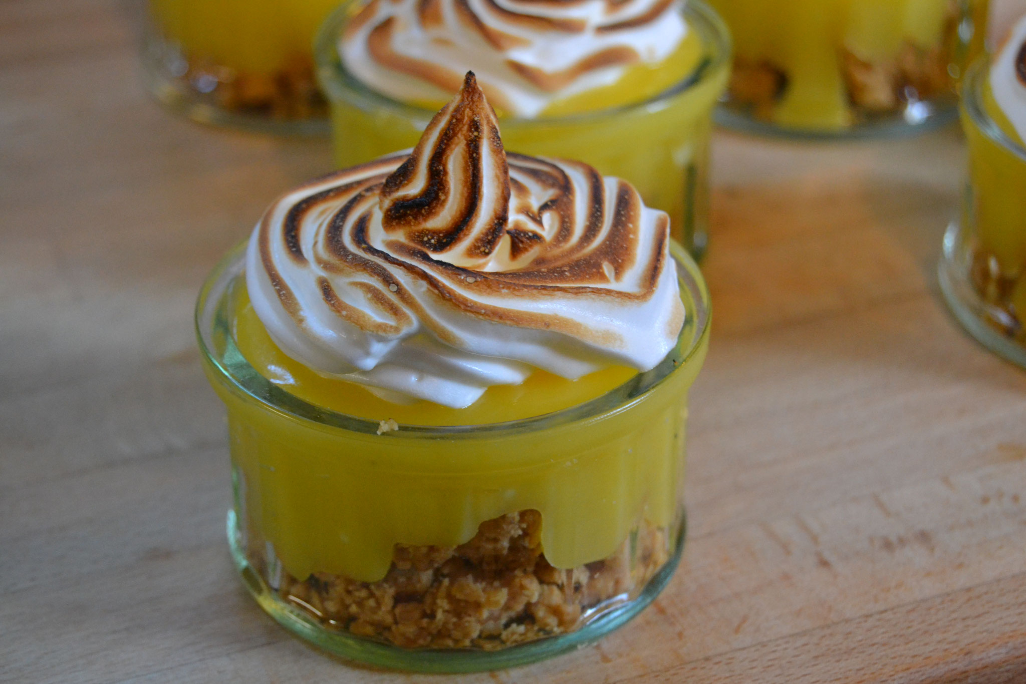 Pâtisserie en verrine