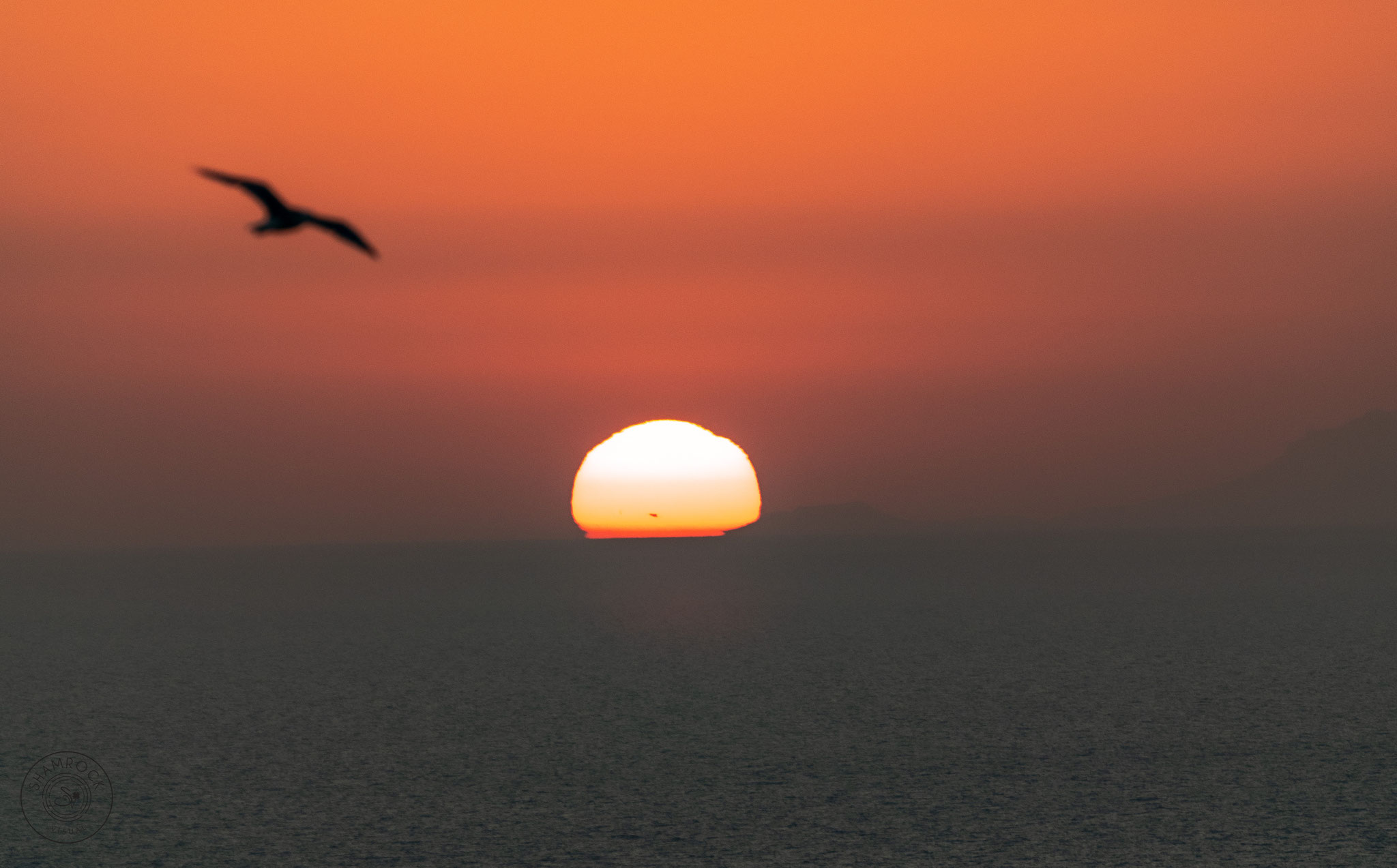 Sunset on Santorini, Greece