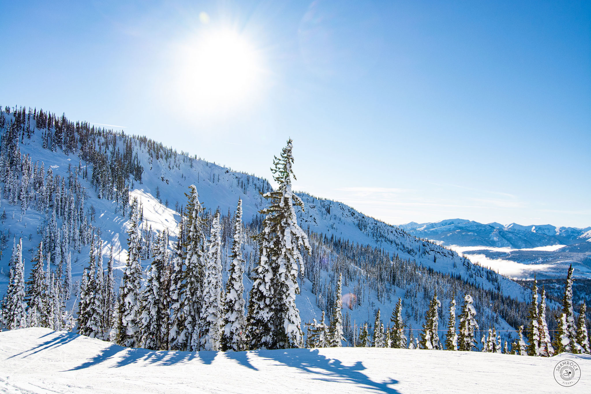 Skiing in Vernon, BC Canada