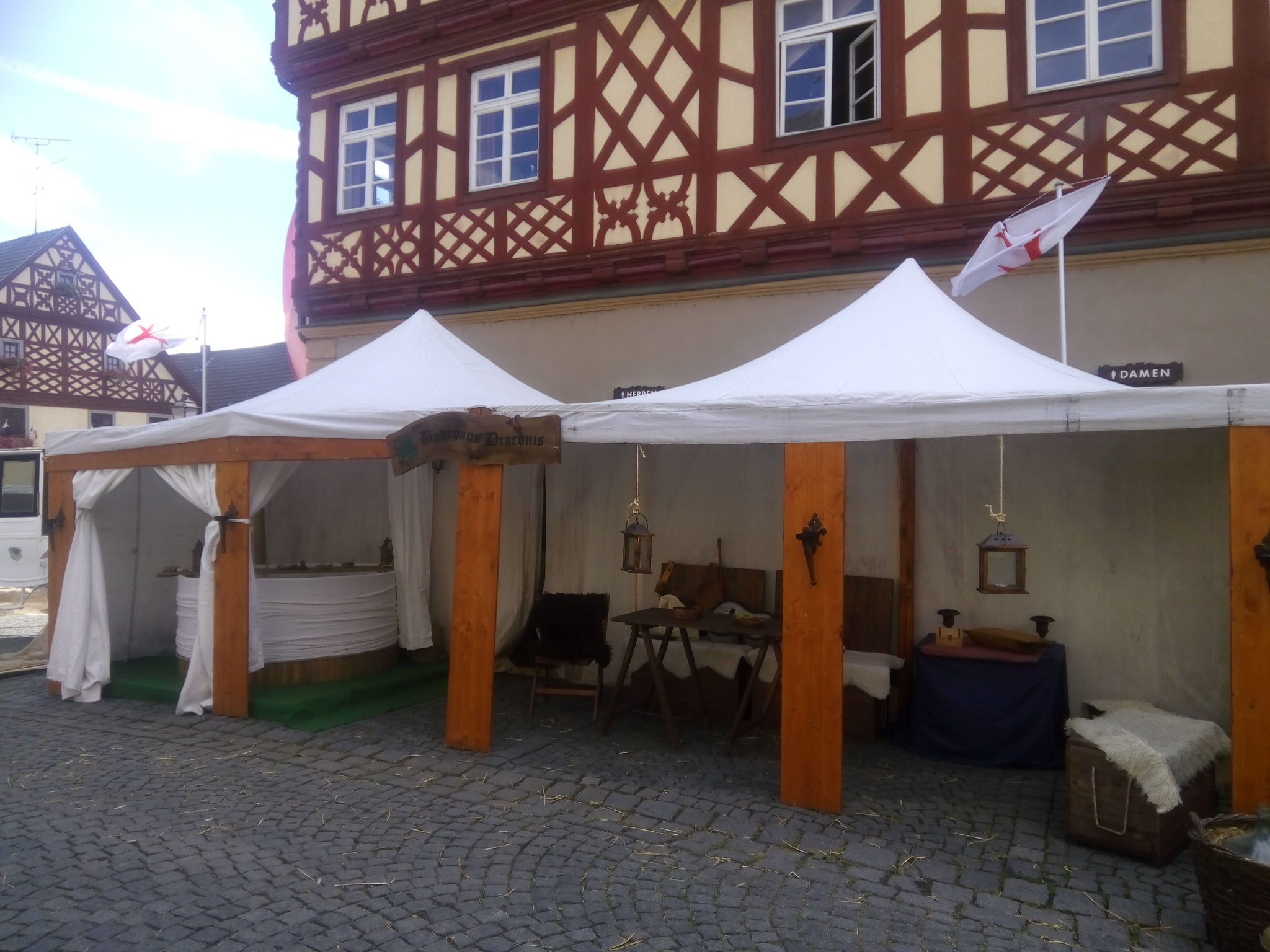 Altertümlicher Markt zum Altstadtfest Bad Staffelstein, 29. - 30.07.2017