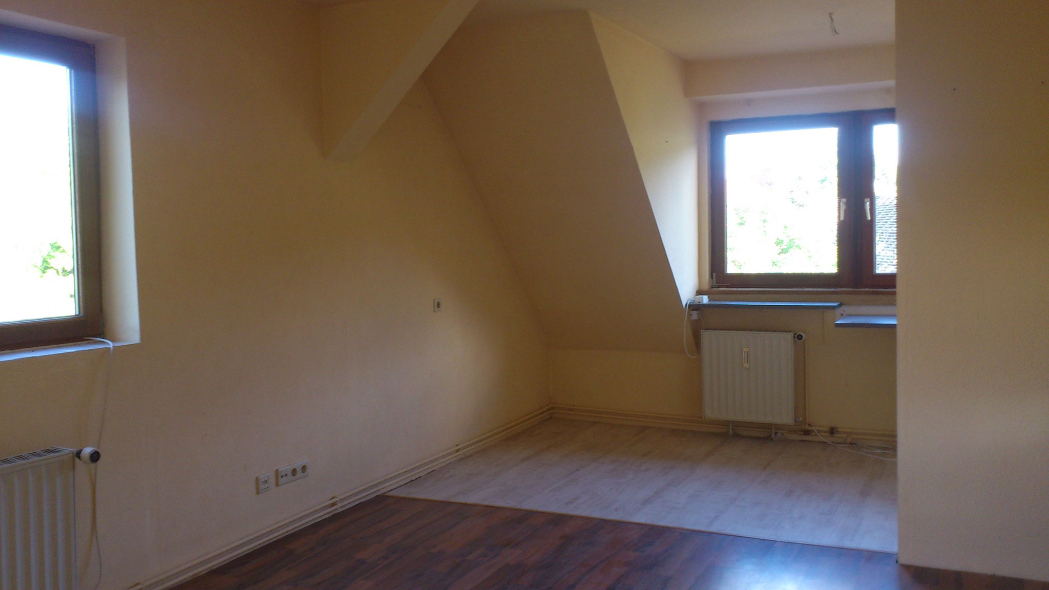 Wohnzimmer und Küchenzeile