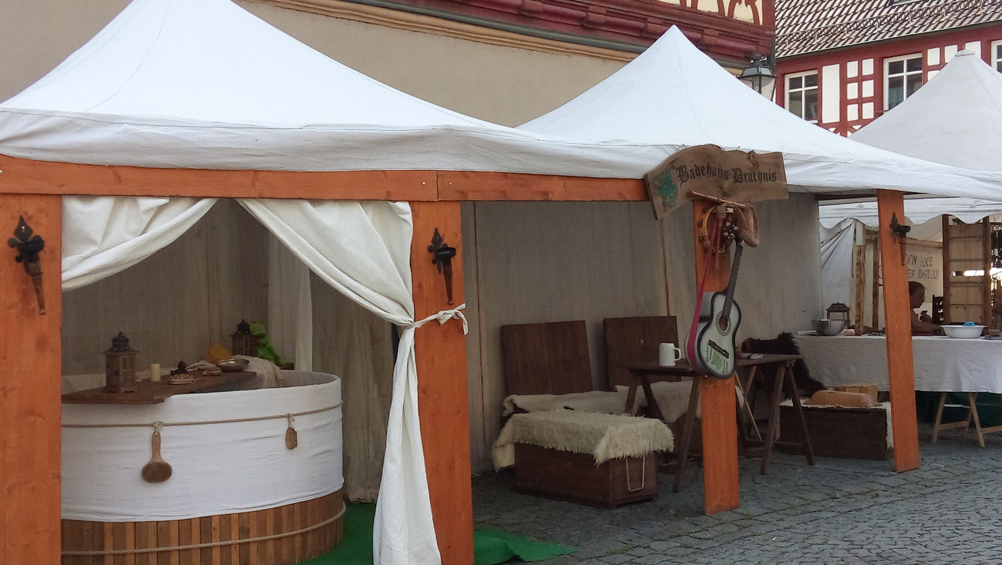 Altertümlicher Markt zum Altstadtfest Bad Staffelstein, 28. - 29.07.2018