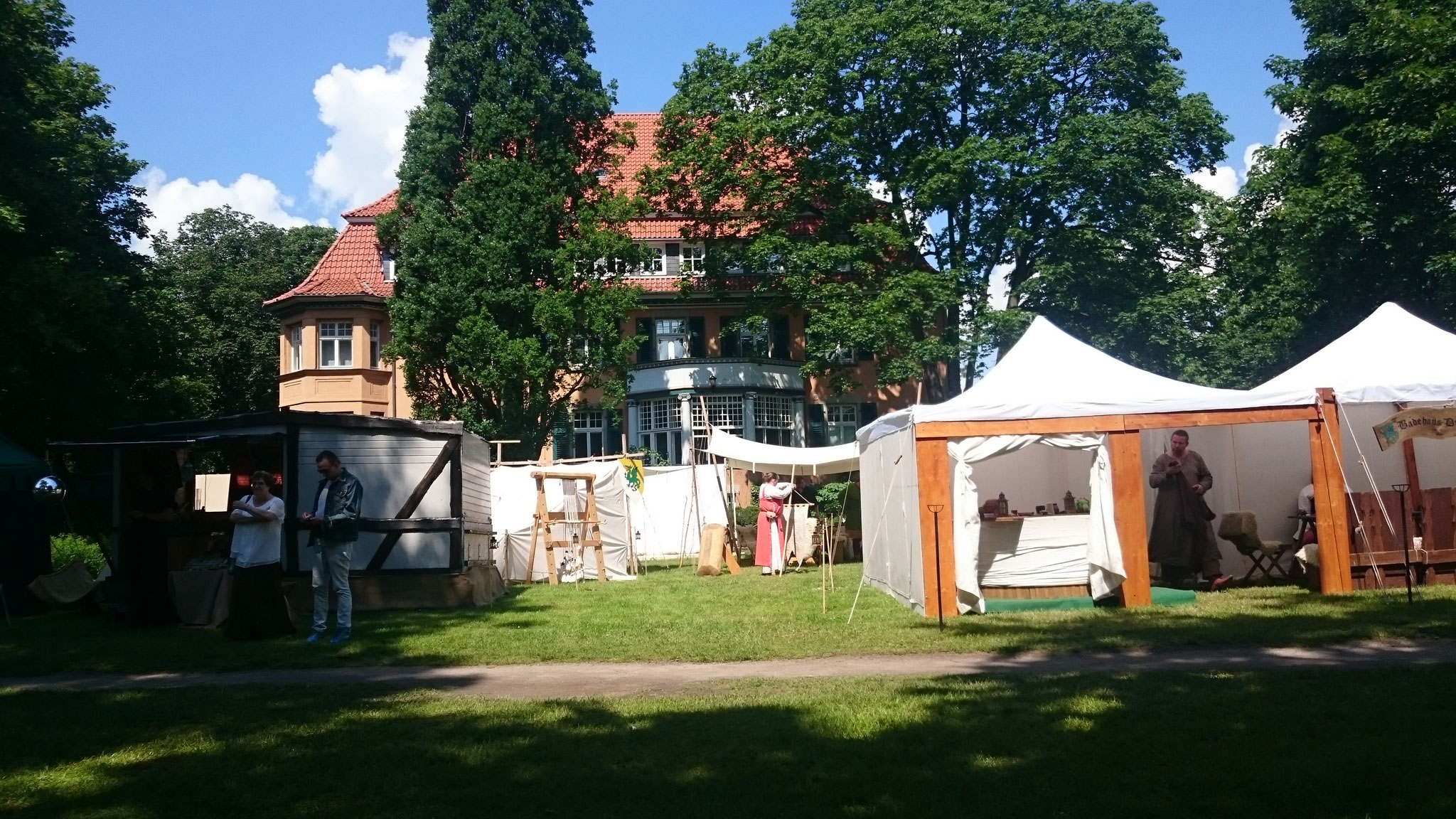 Badehaus und Lager