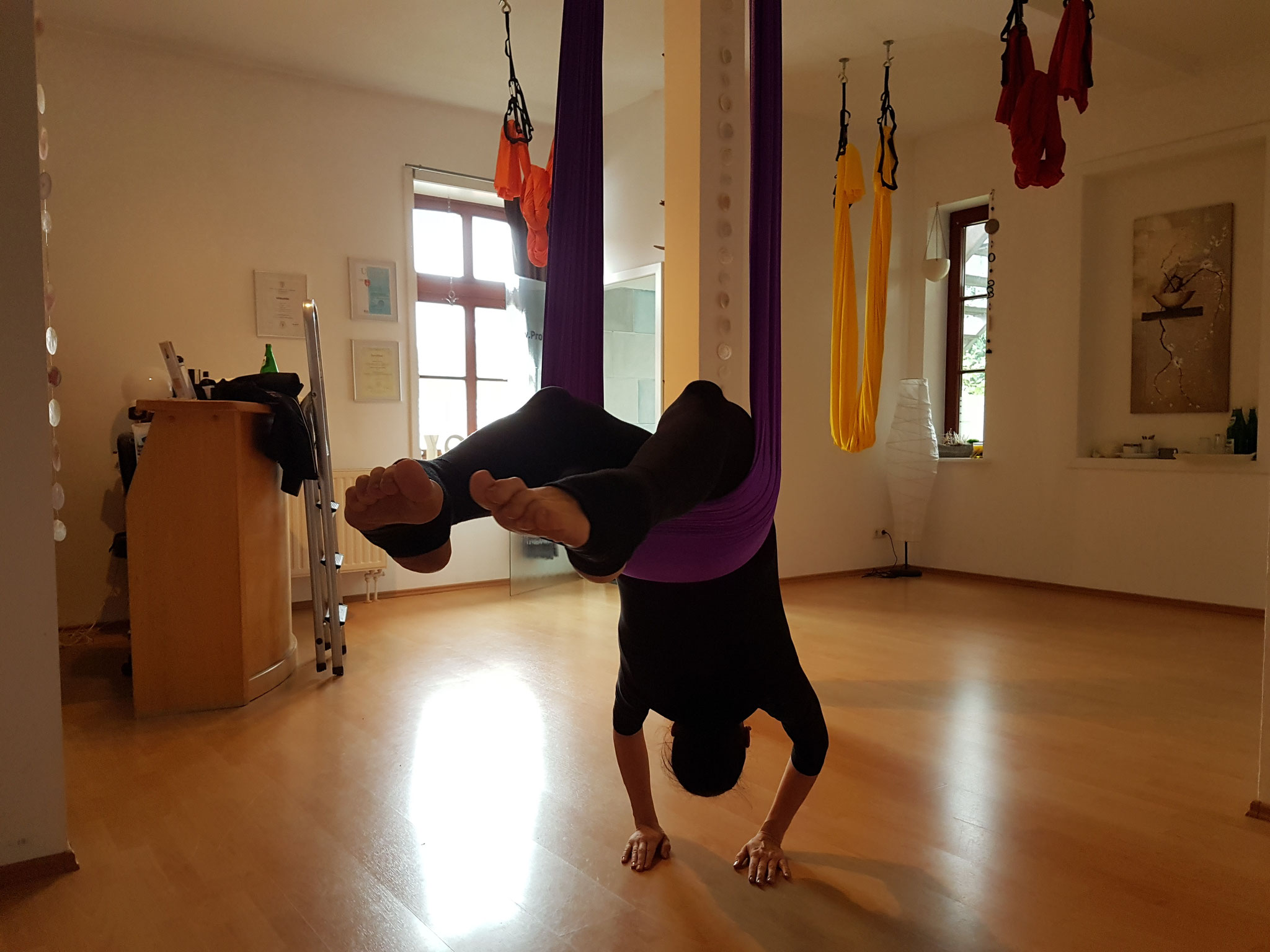 AERIAL YOGA - Rückbeugen leicht gemacht - ProMentalis Garding
