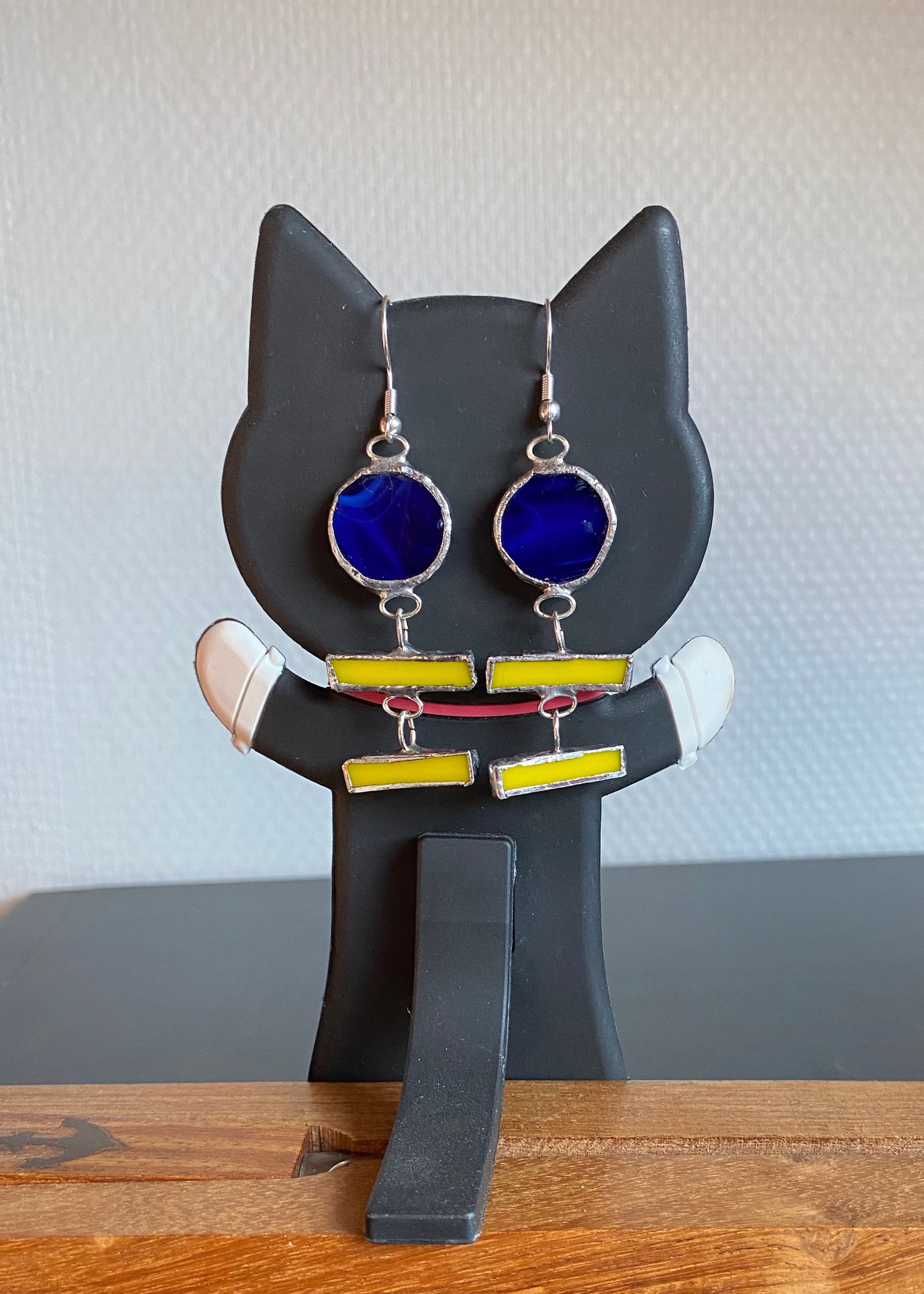 Boucles d'oreilles en Tiffany