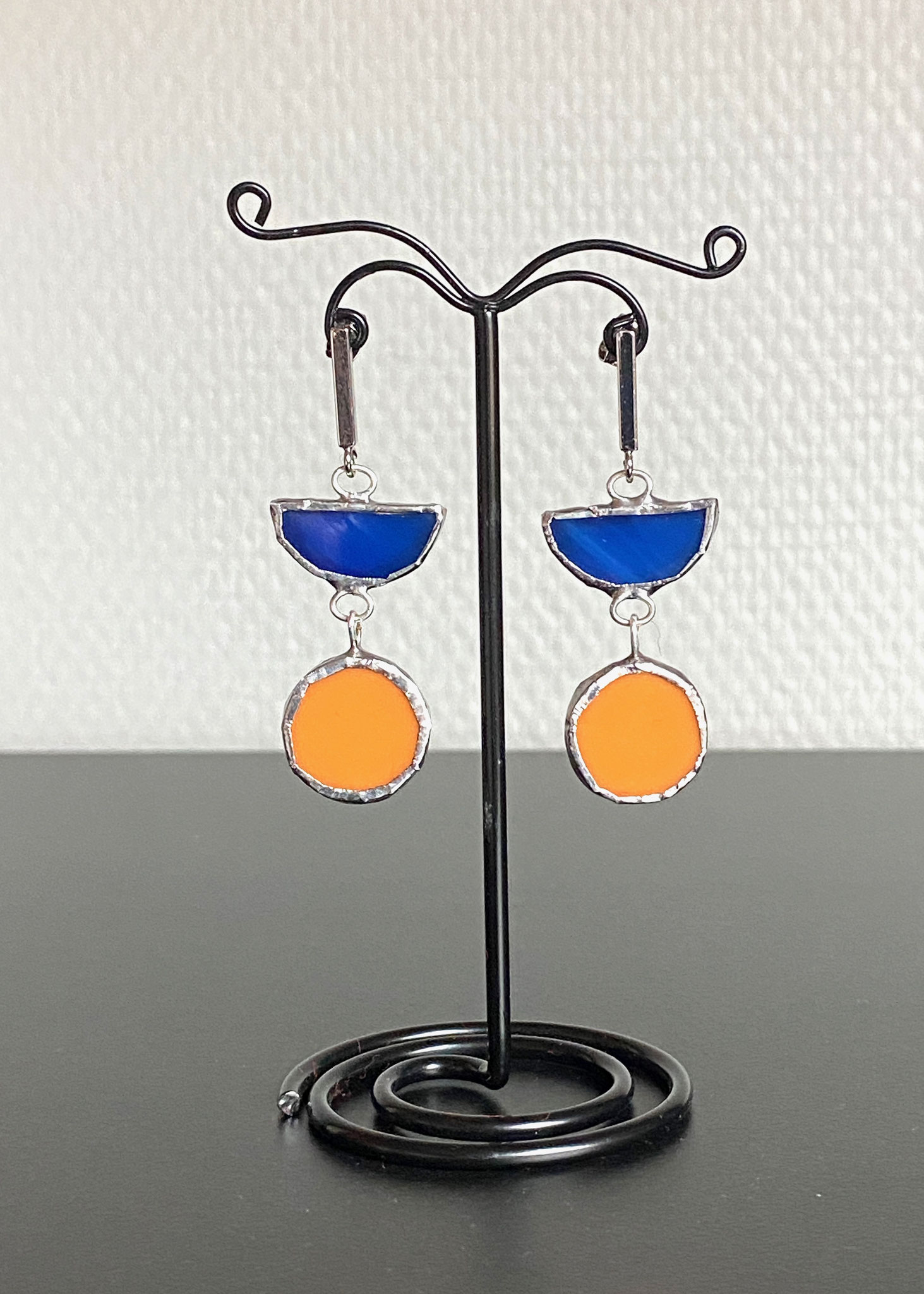 Boucles d'oreilles en Tiffany