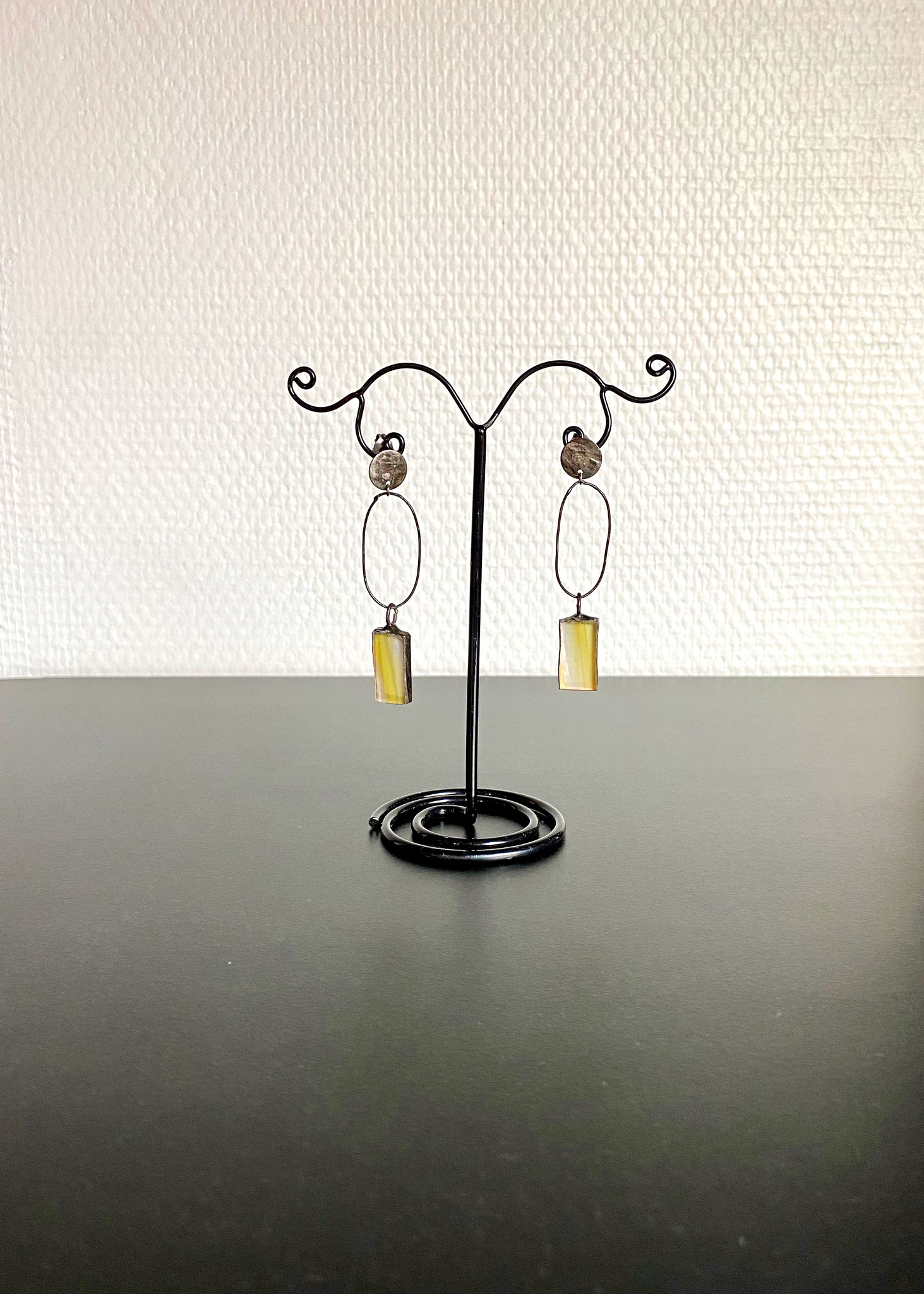 Boucles d'oreilles en Tiffany