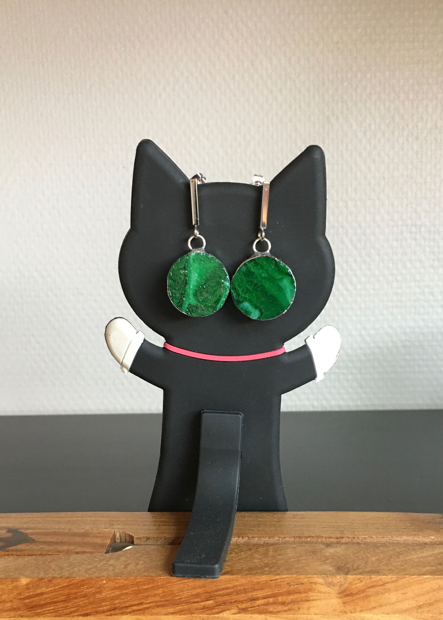 Clous d'oreilles en Tiffany