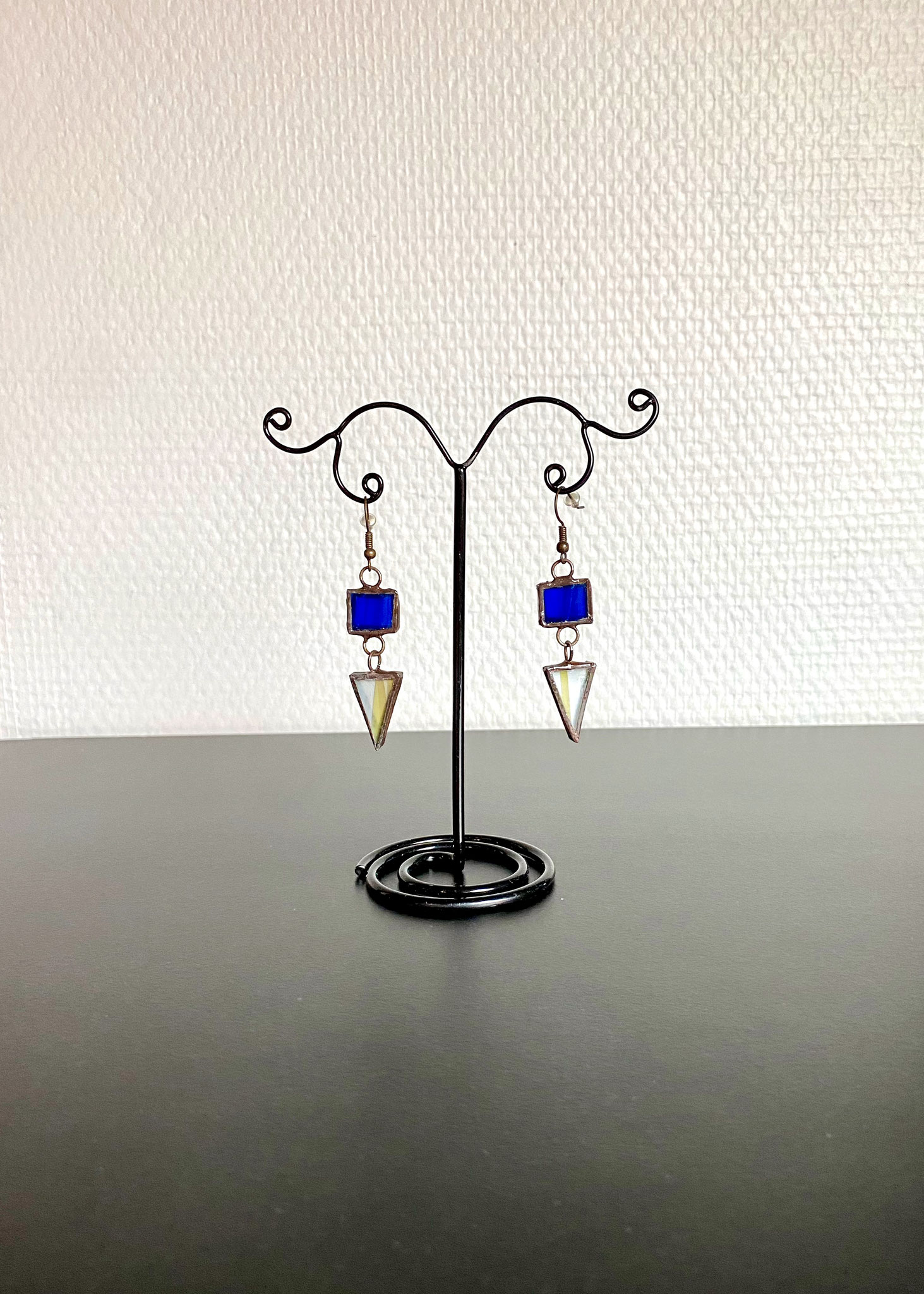 Boucles d'oreilles en Tiffany