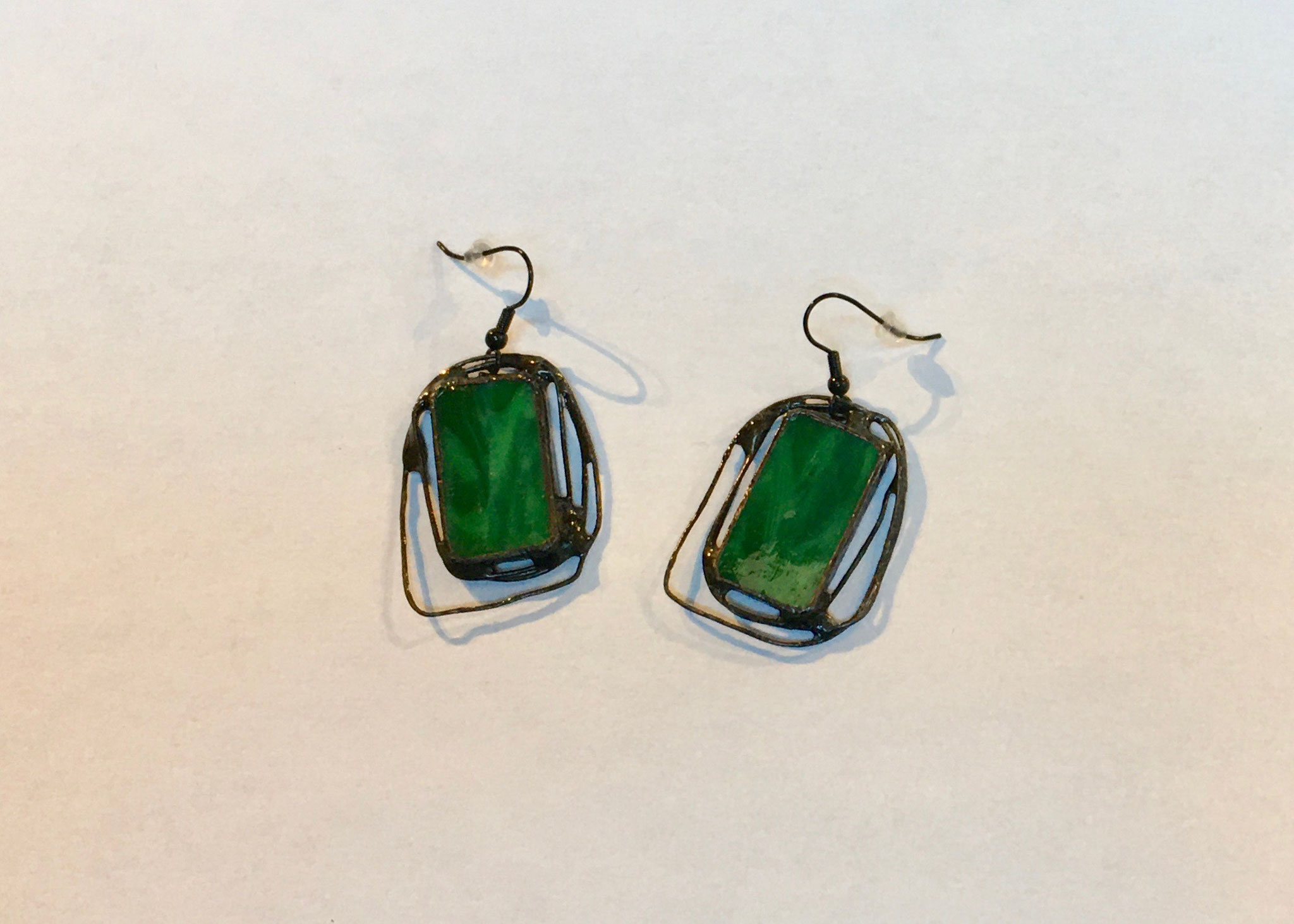 Boucles d'oreilles en Tiffany