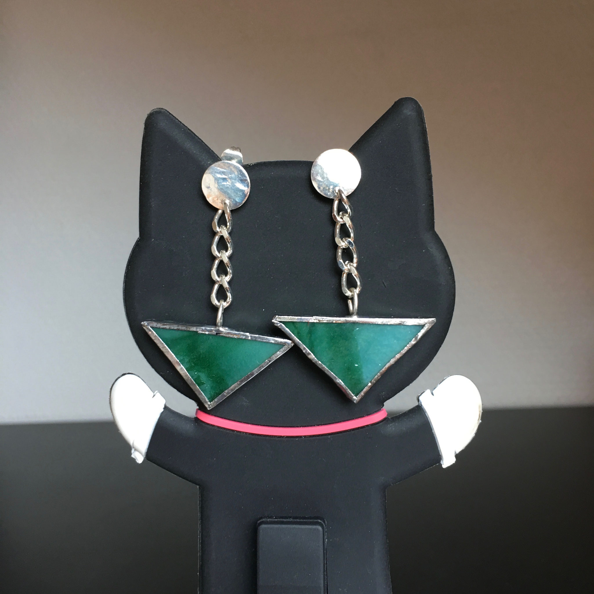 Clous d'oreilles Tiffany