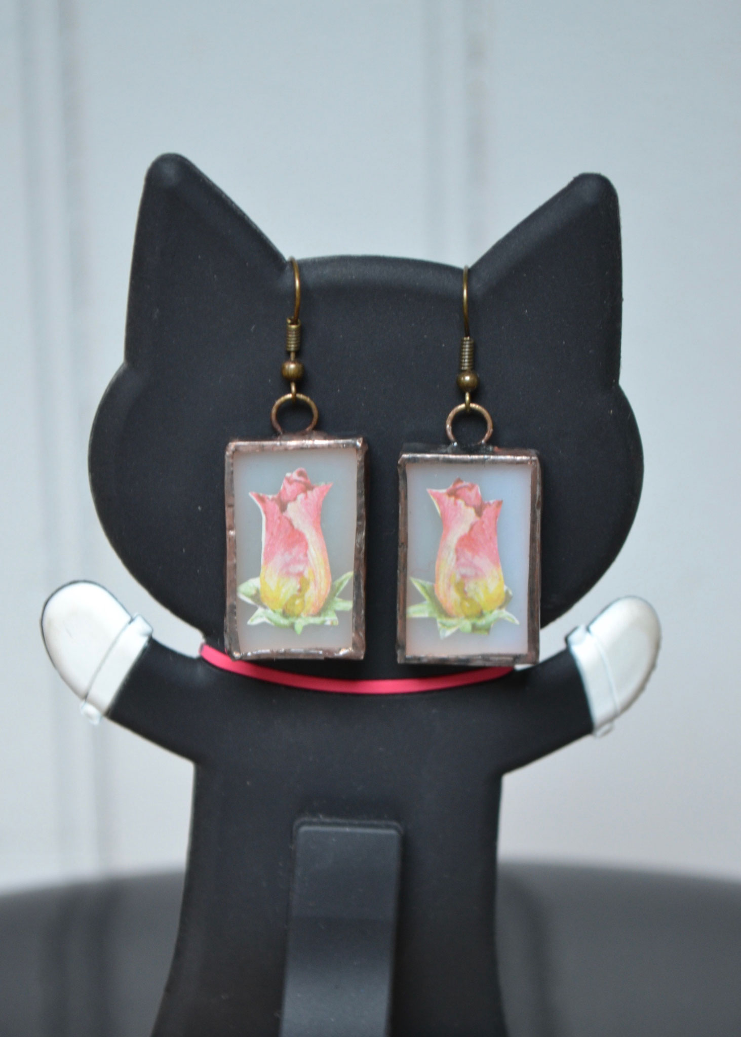 Boucles d'oreilles en Tiffany