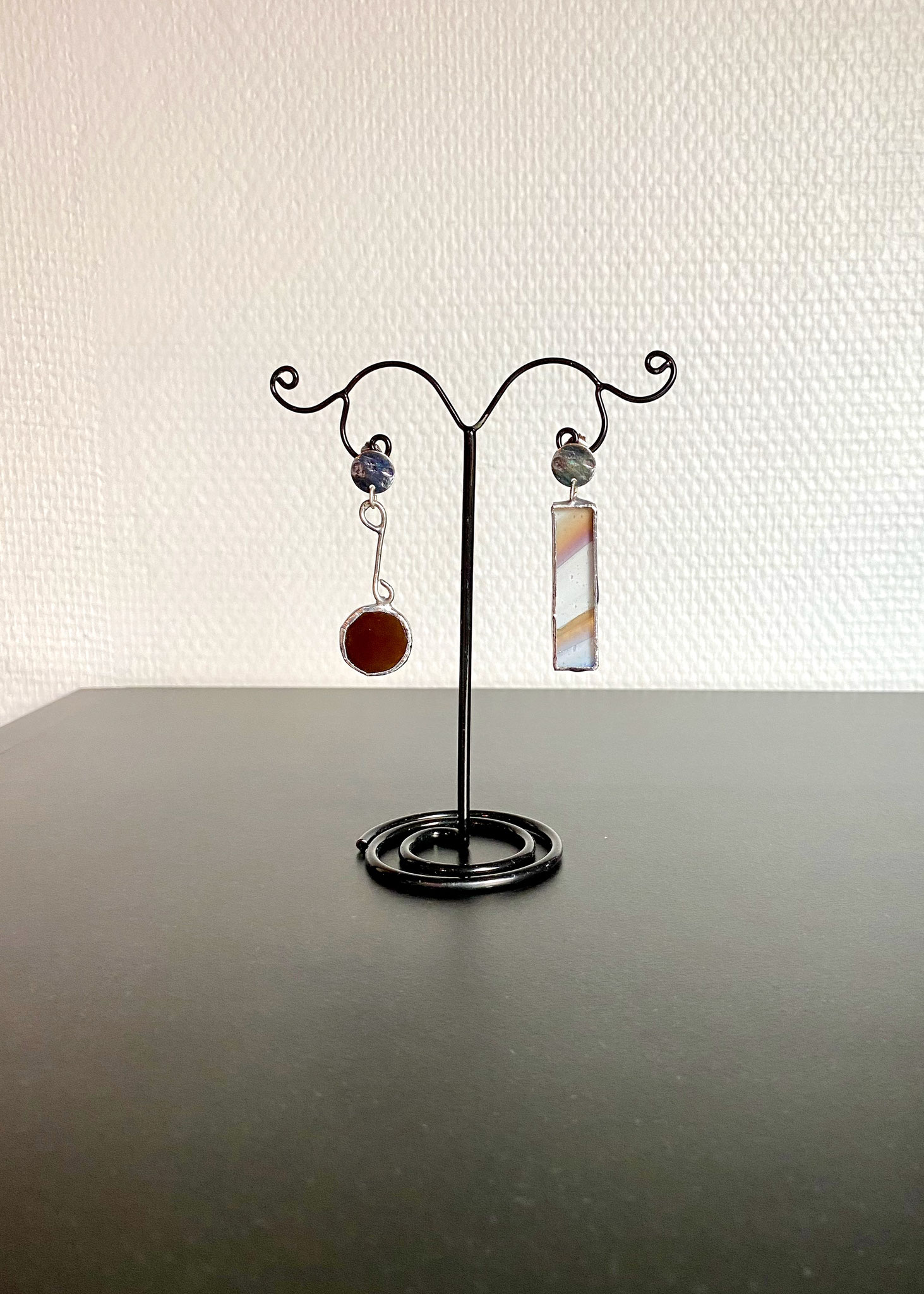 Boucles d'oreilles en Tiffany