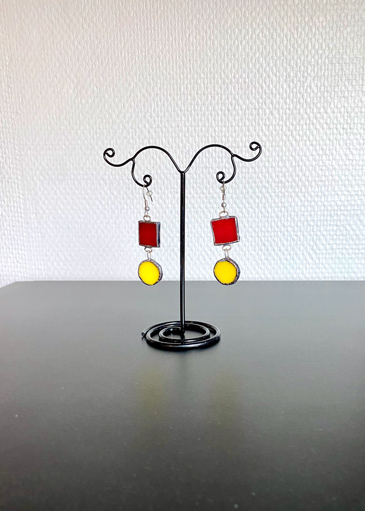 Boucles d'oreilles en Tiffany