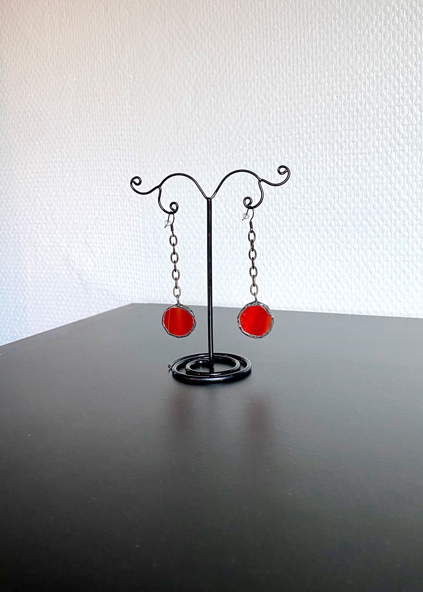 Boucles d'oreilles en Tiffany
