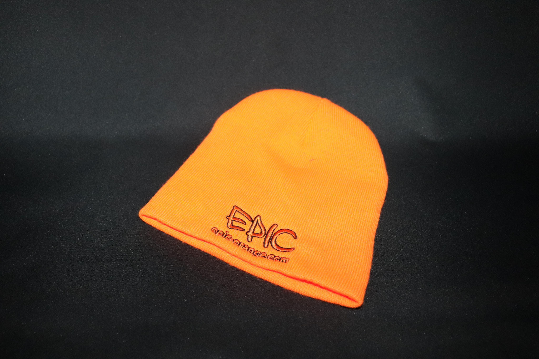 Custom Embroidered Acrylic Rolled down Beanie Hats