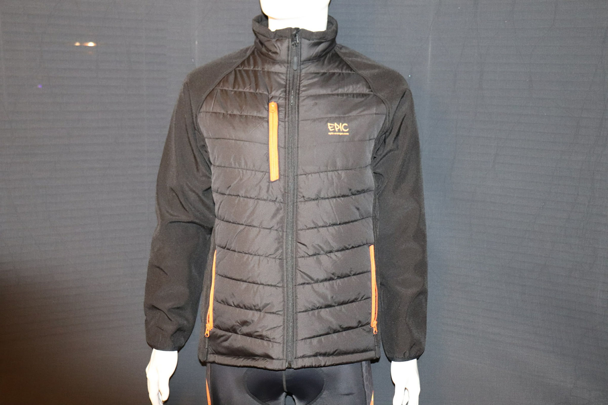 Custom Printed Padded Soft Shell Jackets - Zipped