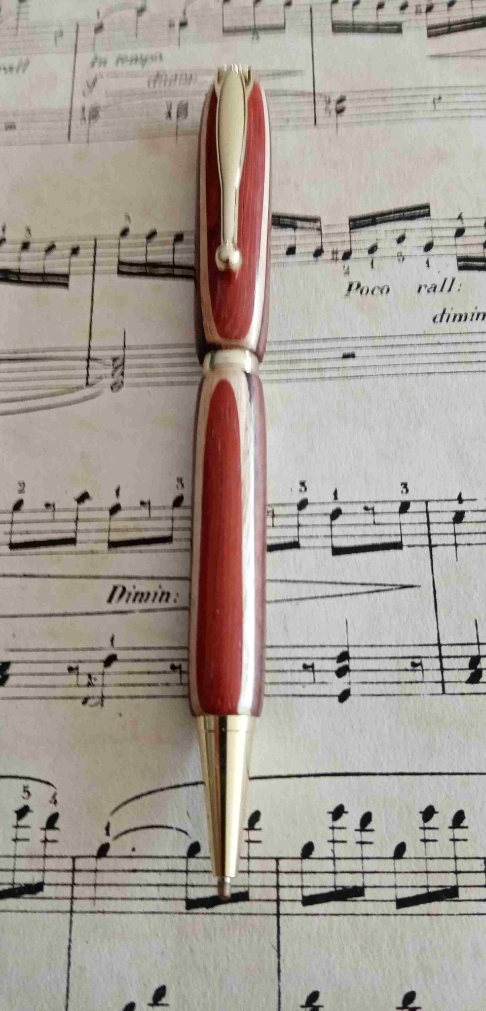 Gamme Mozart - Stylo bille Bois Collé - Ref 5251 - Tarif K