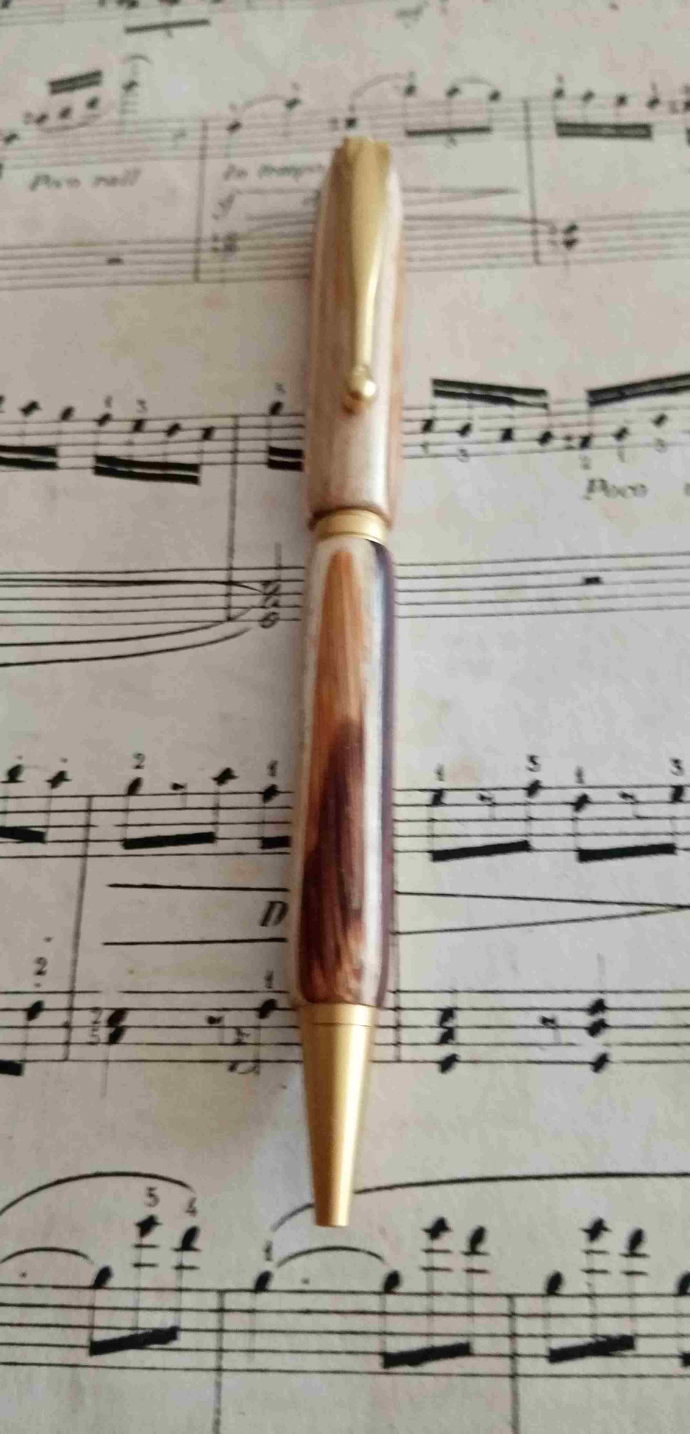 Gamme Mozart - Stylo bille Bois collé - Ref 5253 - Tarif K