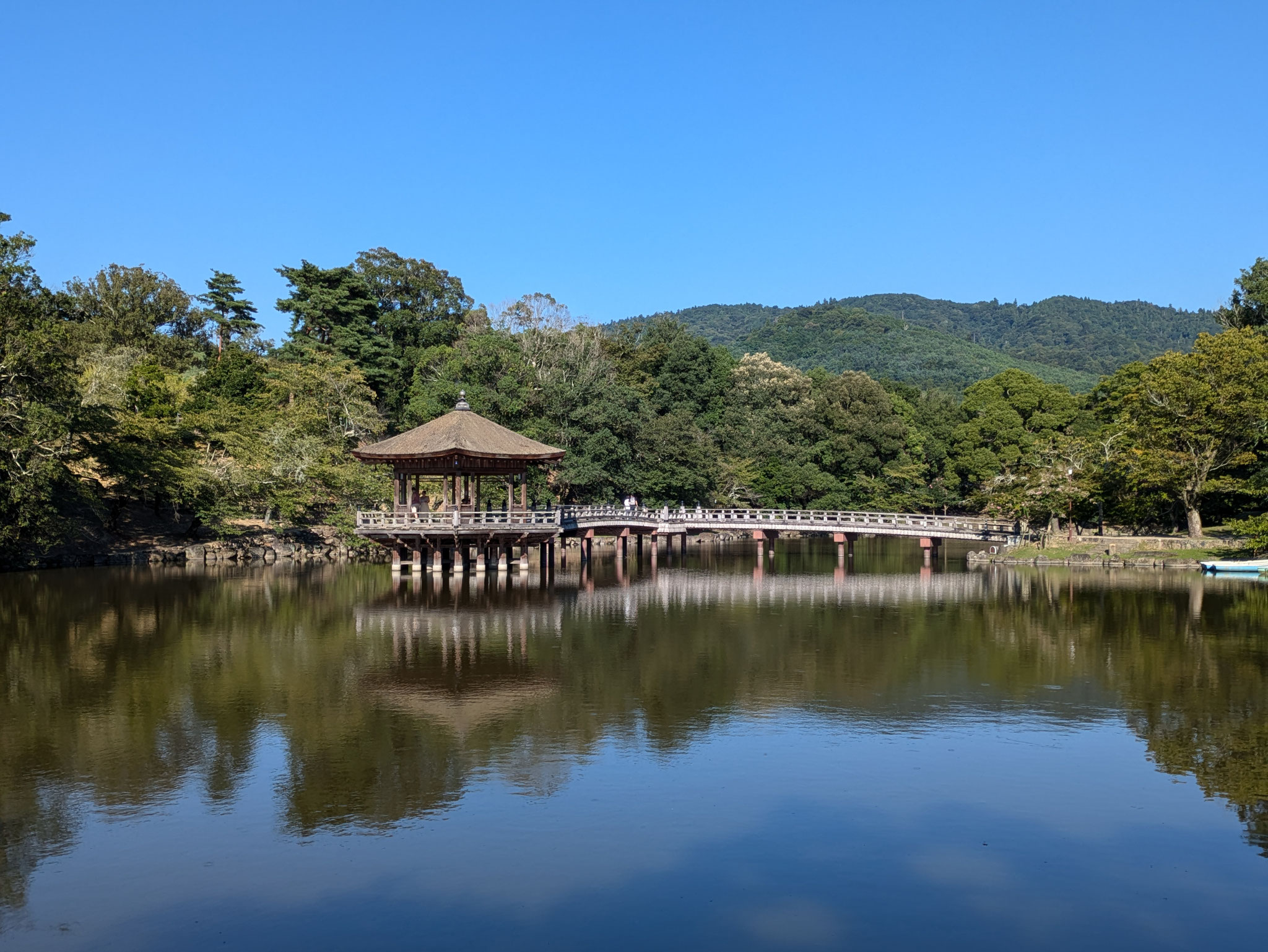 奈良公園（浮見堂）