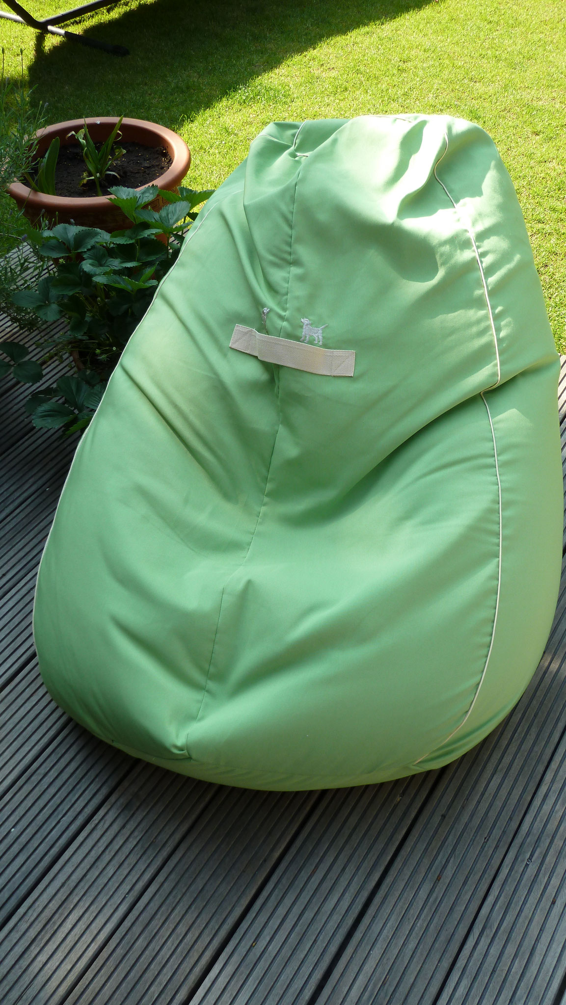 Sitzsack aus Baumwollcanvas Sitz & Sack Sophie von Schimpff
