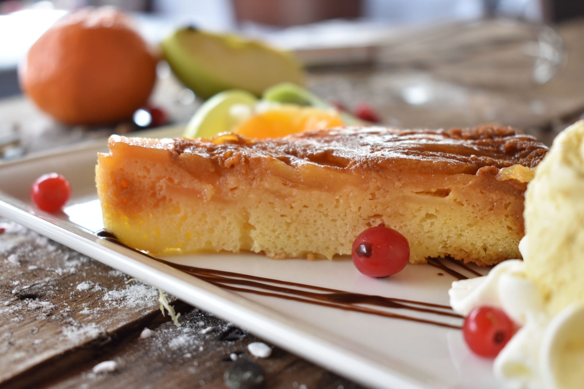 Tarte tatin aux poires 